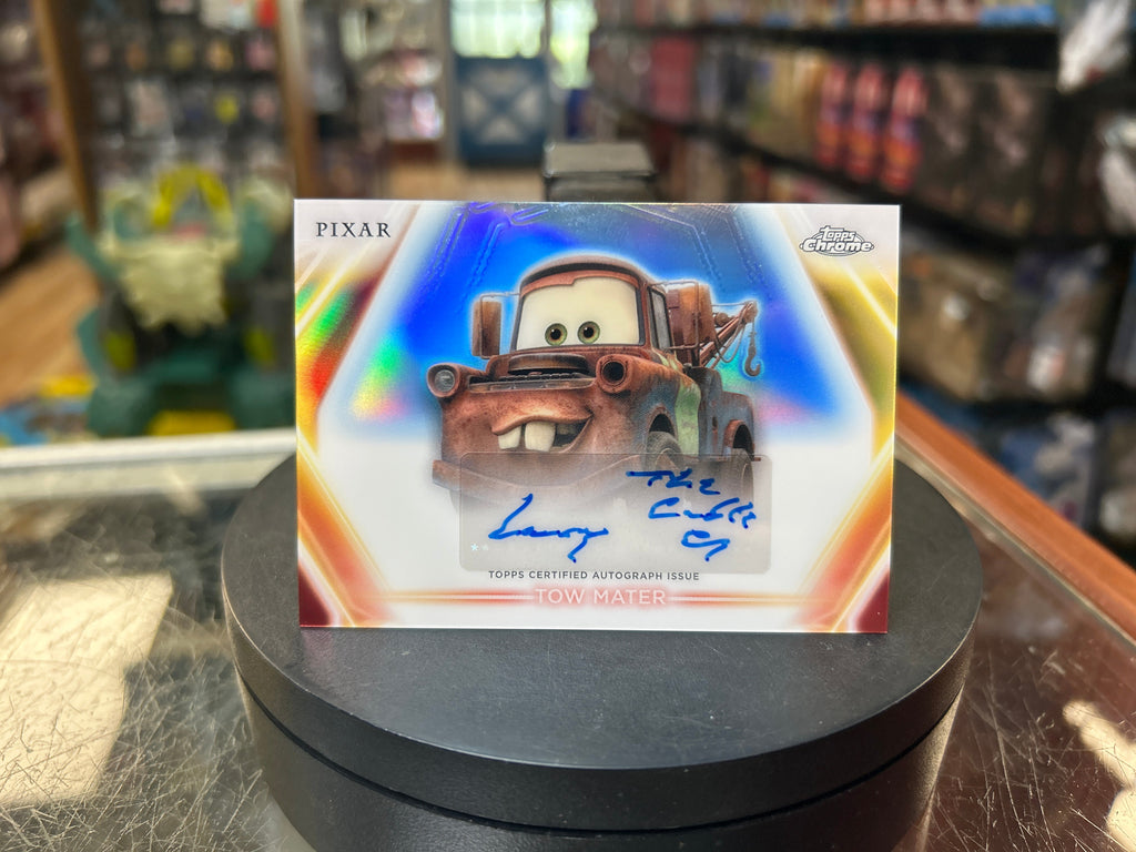Mater Larry The Cable Guy Auto (Disney Neon 2026 Topps Chrome, Pixar Cars) product image 1, provided for visual reference
