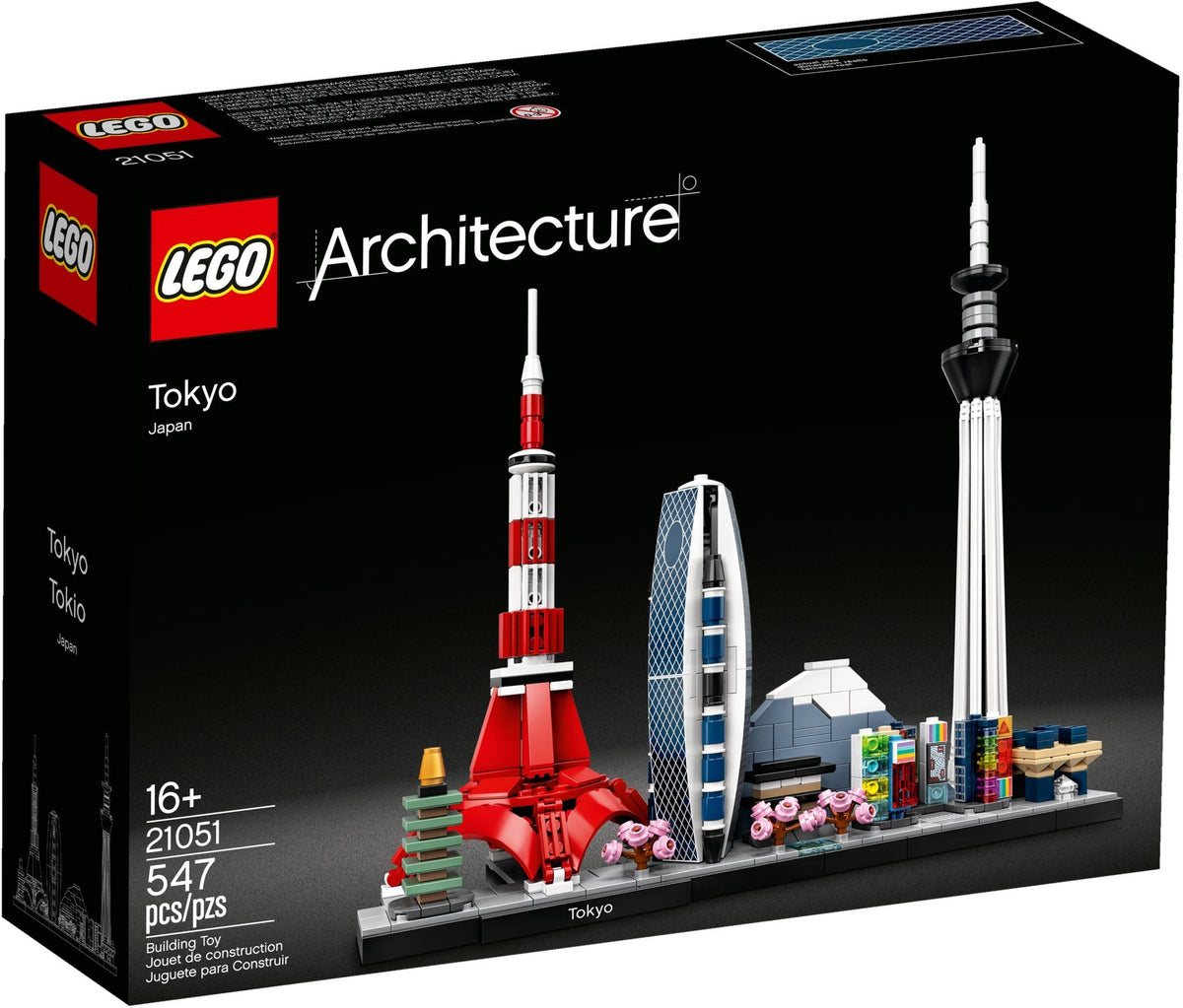 21051 Tokyo Architecture (Retired) (New Sealed) product image 1, provided for visual reference and product detail review