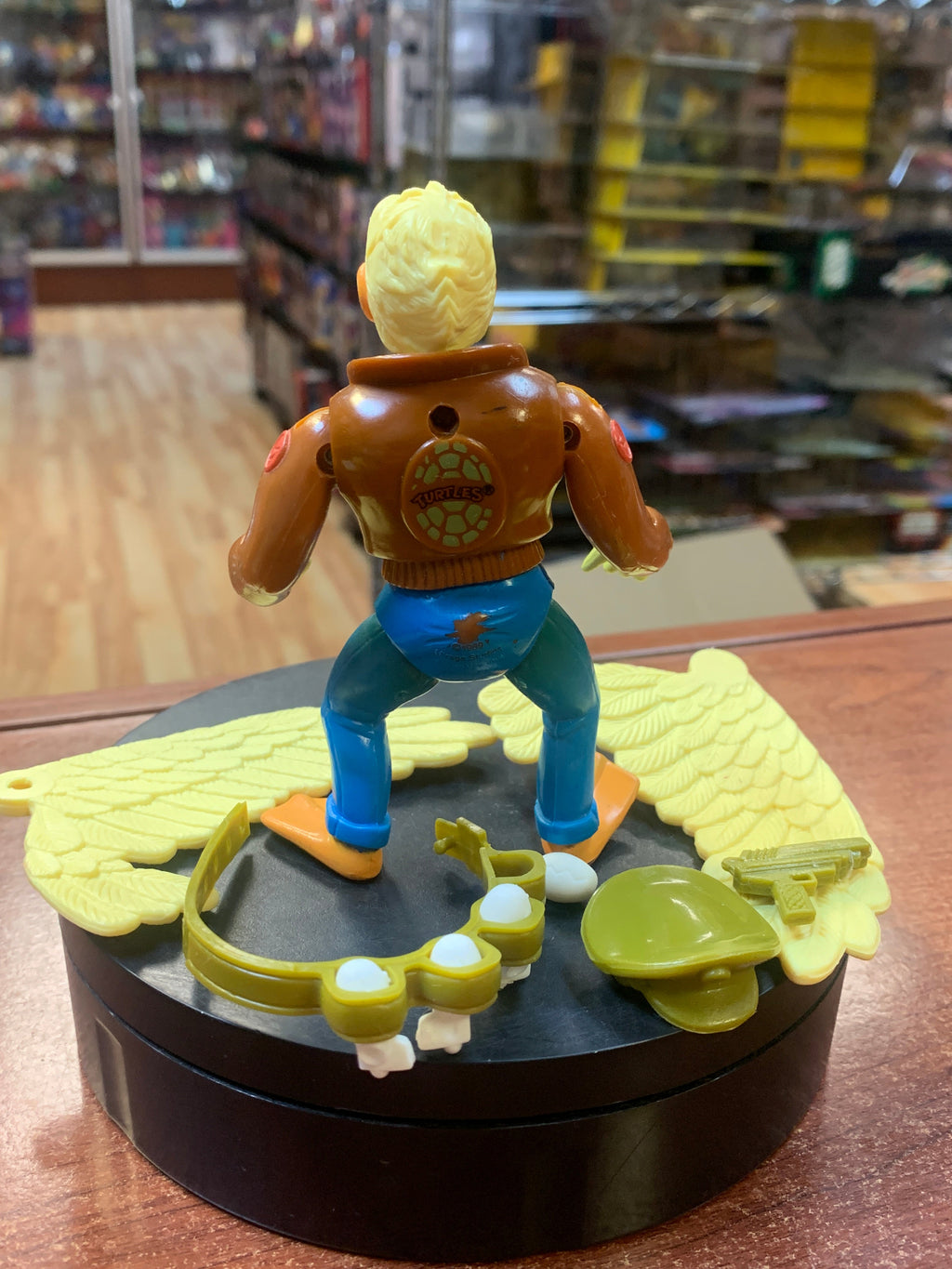 Ace Duck (Vintage TMNT Ninja Turtles, Playmates) **COMPLETE** product image 7, provided for visual reference and product