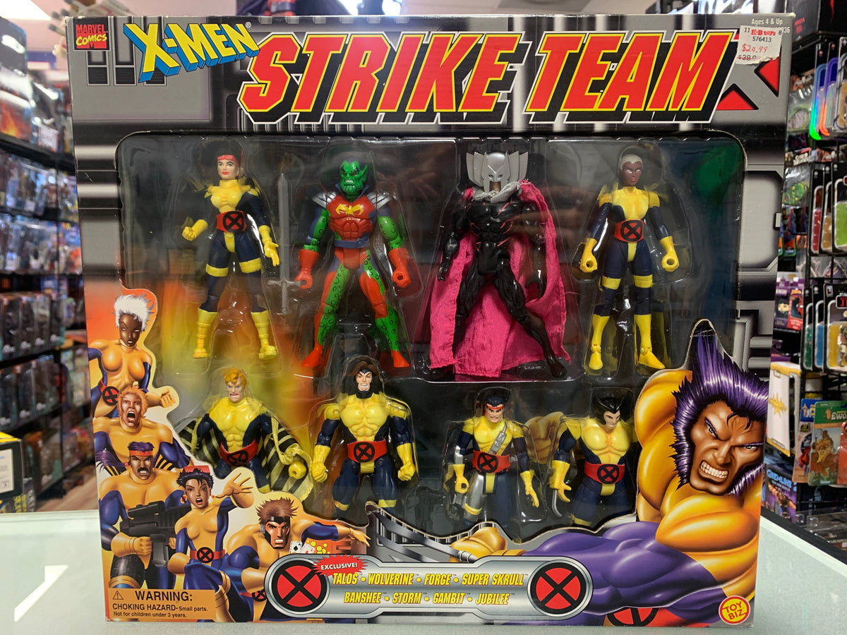 X-Men Strike Team (Vintage X-Men, Toybiz) Sealed product image 1, provided for visual reference and product detail review