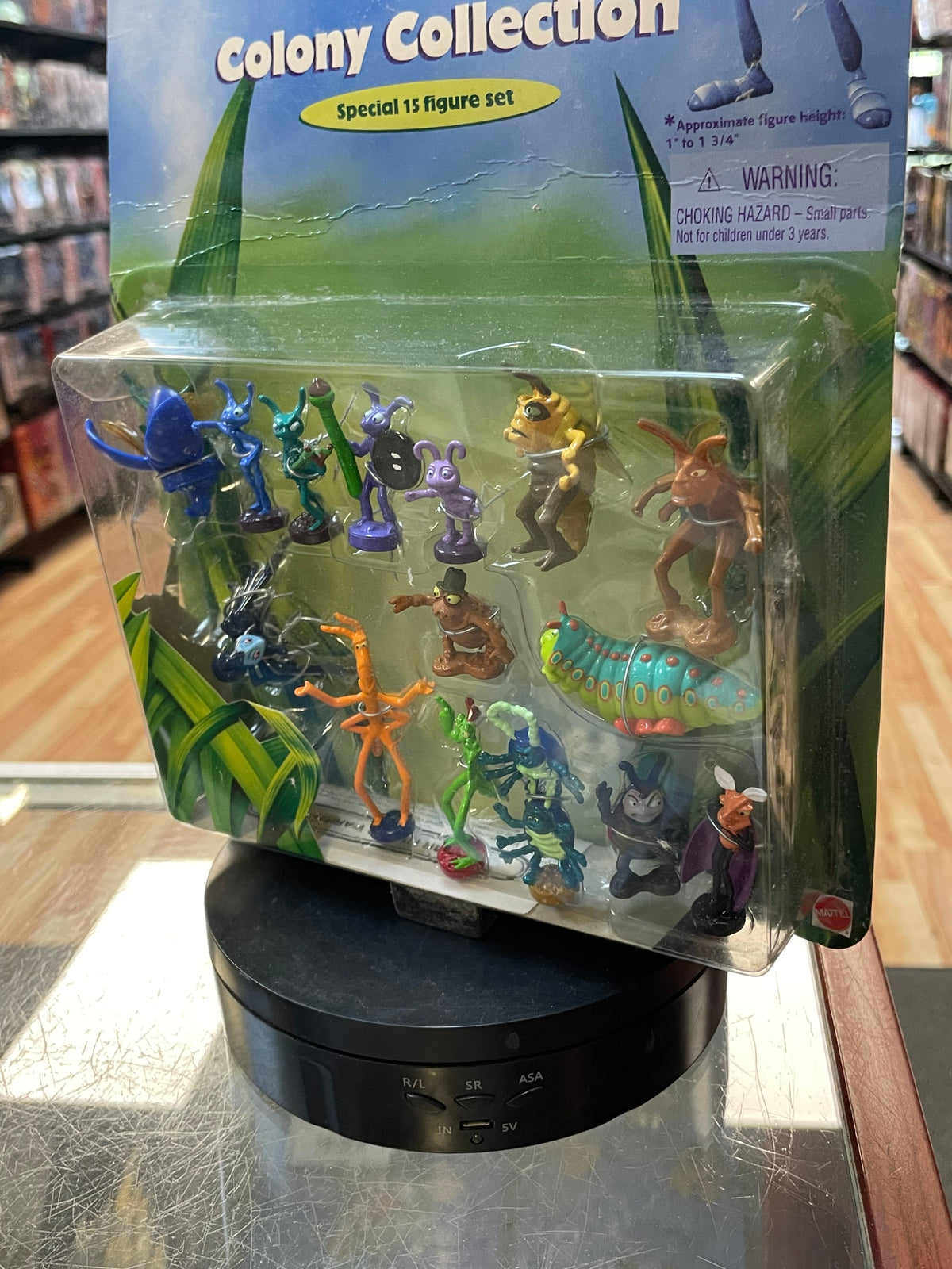 Colony Collection (Vintage Bugs Life, Mattel) **SEALED** product image 3, provided for visual reference and product detail