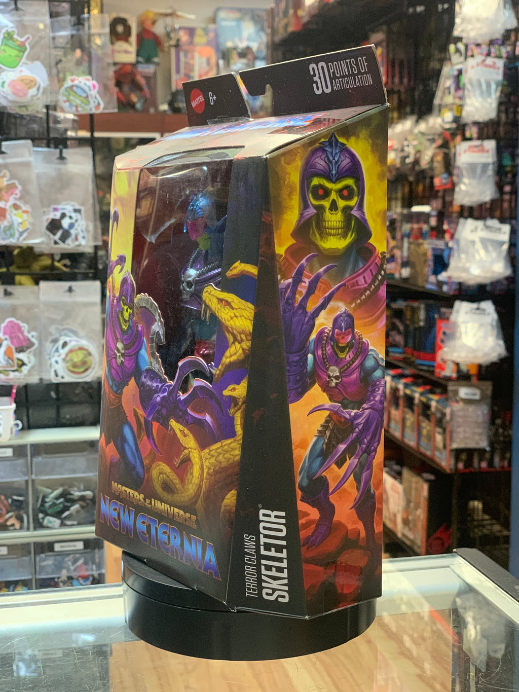 Terror Claws Skeletor (MOTU New Eternia Master of the Universe, Mattel) *SEALED* product image 4, provided for visual
