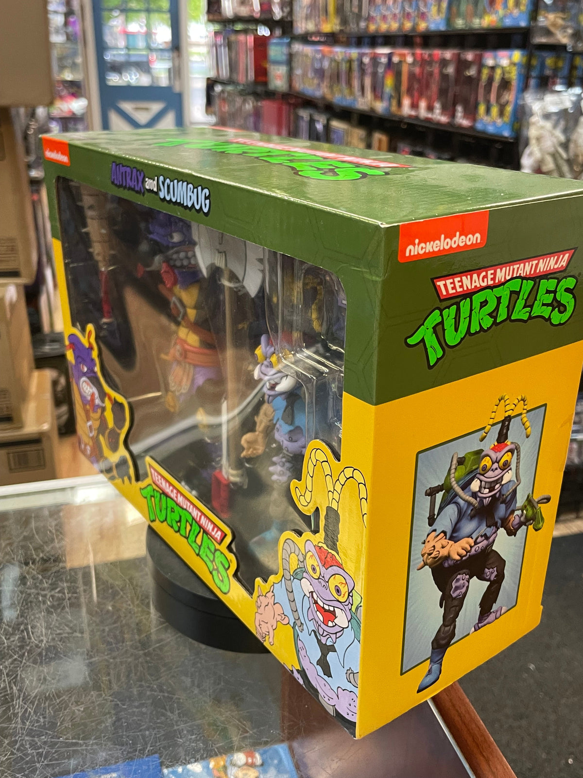 Antrax & Scumbug (TMNT Ninja Turtles, NECA) **Open New** product image 4, provided for visual reference and product detail