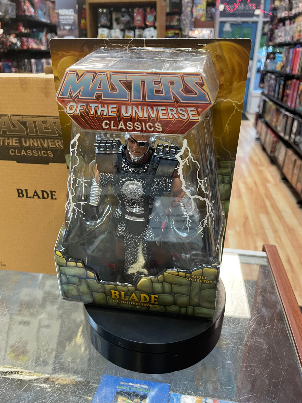 Blade (MOTU Classics, Masters Of The Universe, Mattel) SEALED product image 2, provided for visual reference and product