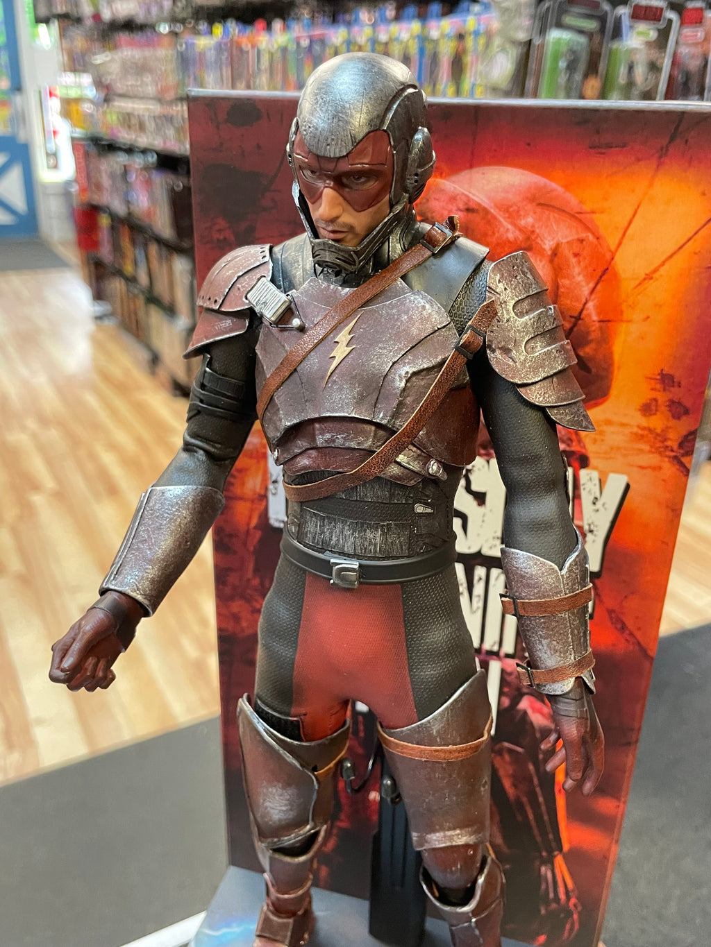 DoomsDay Lightning Man FP-22166 1/6 Scale (Flashpoint, Action Figure) COMPLETE product image 11, provided for visual