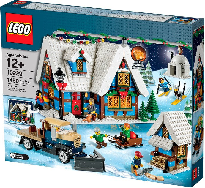 10229 LEGO Winter Village Cottage (Retired) (Certified Complete) product image 1, provided for visual reference and product