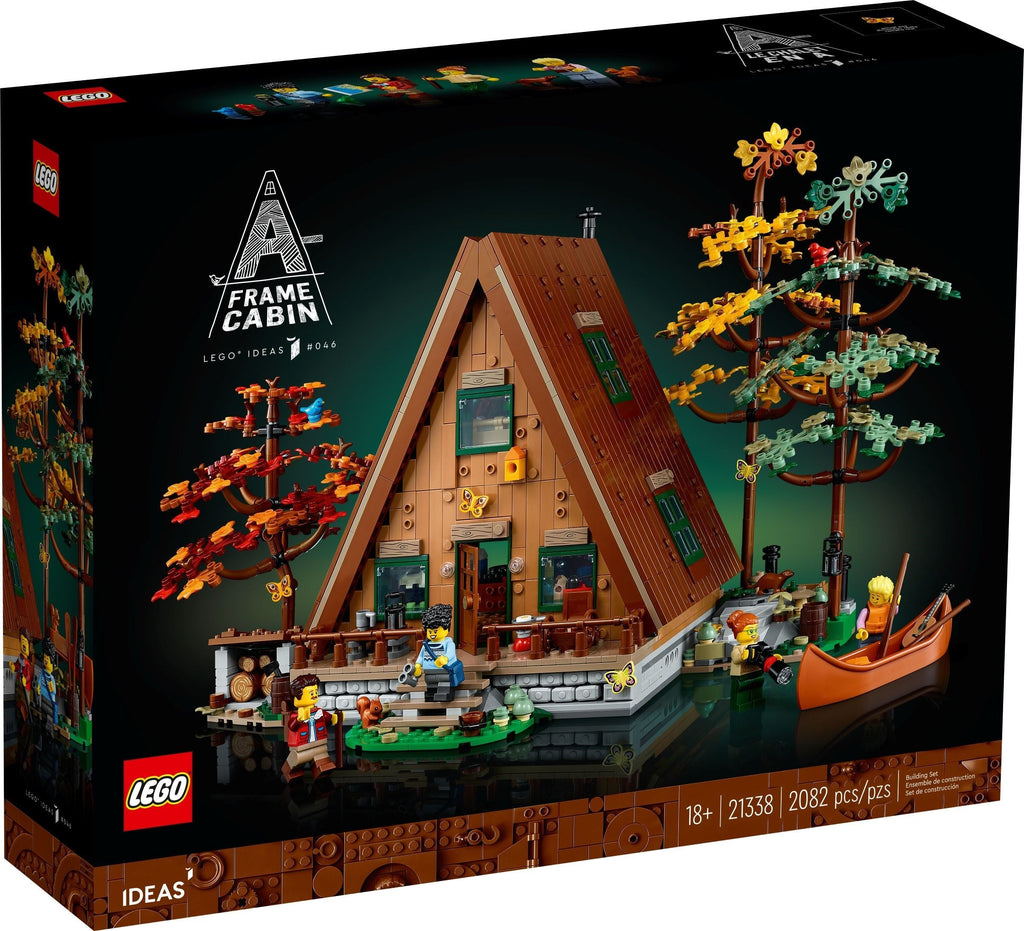 21338 LEGO Ideas A-Frame Cabin (Certified Complete) product image 3, provided for visual reference and product detail review