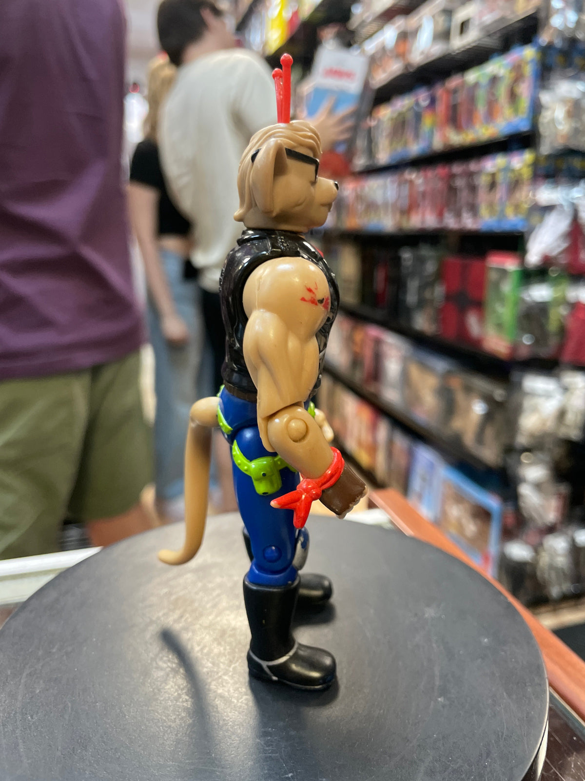 Throttle (Vintage Biker Mice, Galoob) **INCOMPLETE** product image 6, provided for visual reference and product detail review