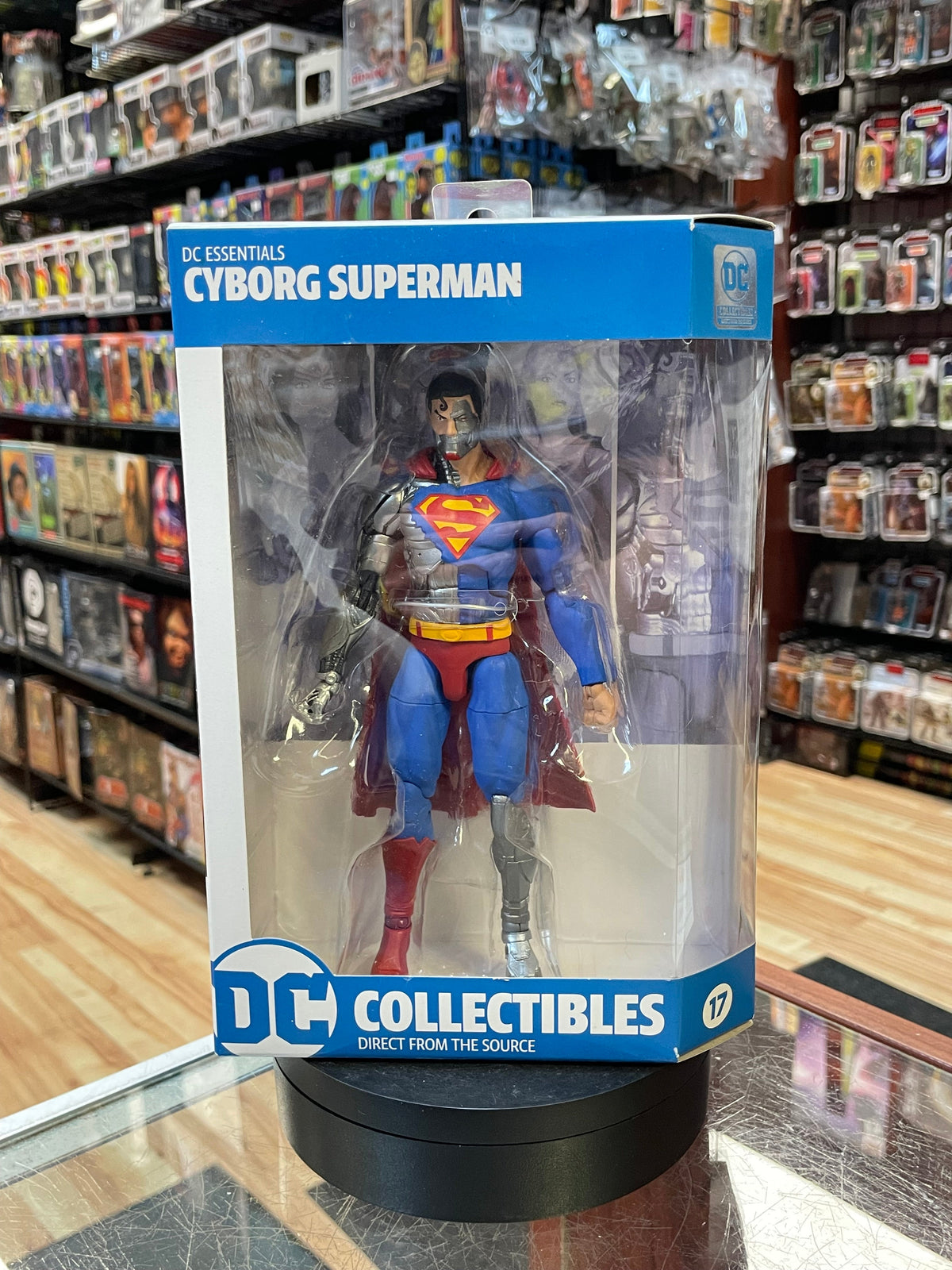 Cyborg Superman (DC Essentials, DC Collectibles) SEALED product image 1, provided for visual reference and product detail
