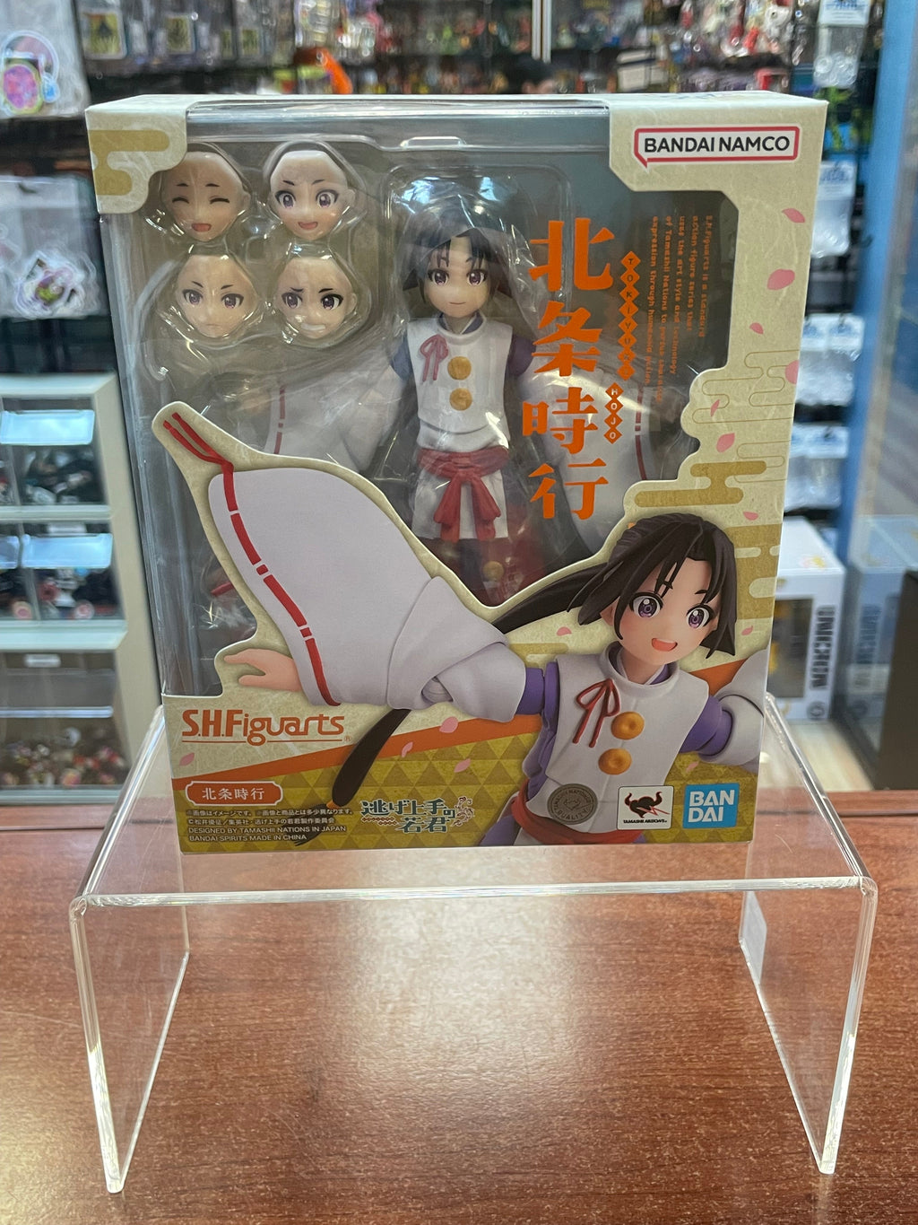 Tokiyuki Hojo (Elusive Samurai, Bandai Tamashi SH Figuarts) **SEALED** product image 1, provided for visual reference and