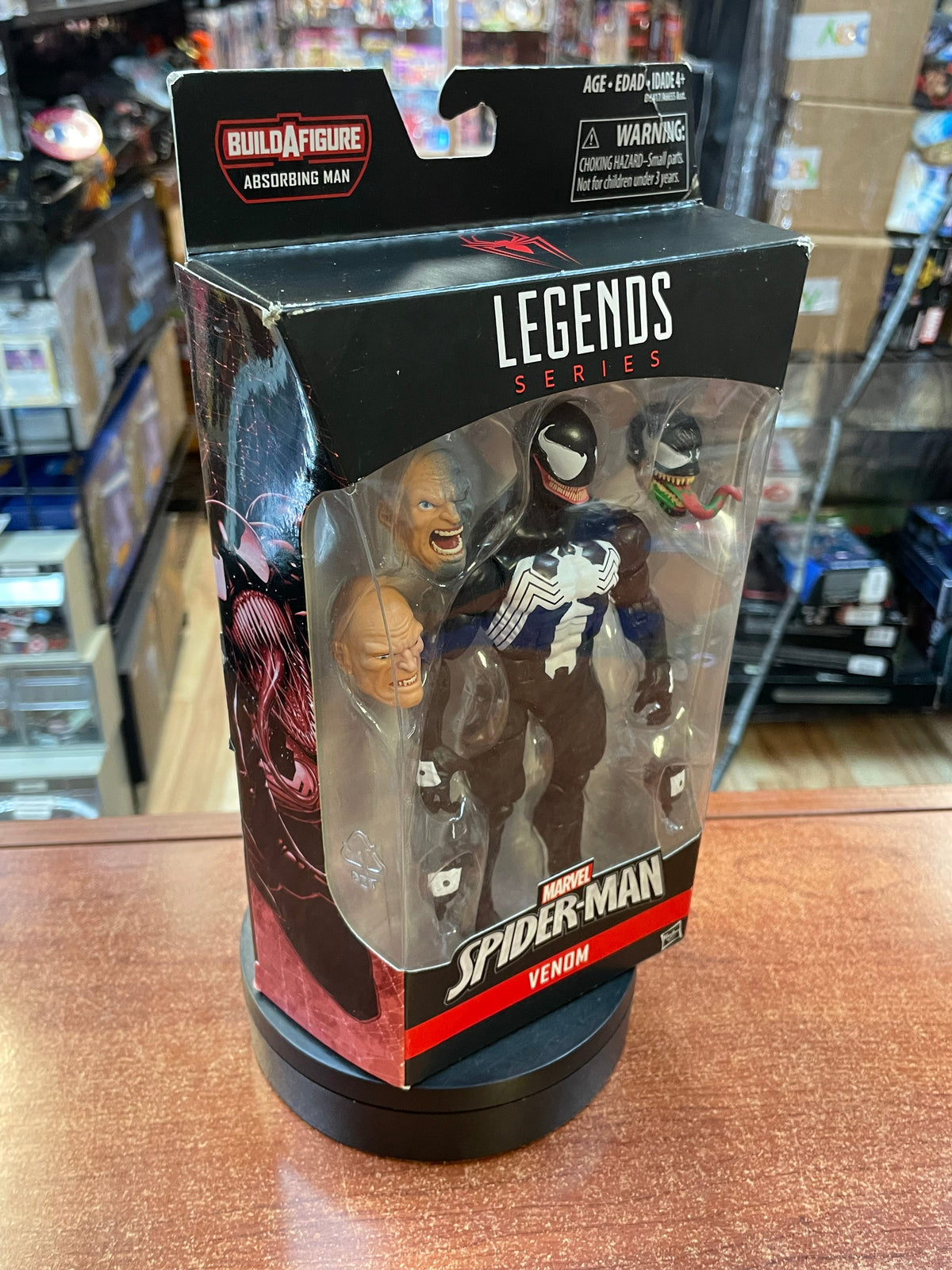 Venom BAF Absorbing Man 2037 (Marvel Legends, Hasbro) *SEALED* product image 4, provided for visual reference and product