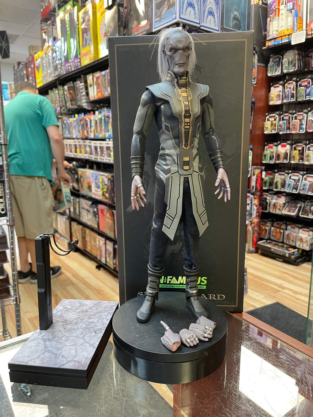 Space Wizard (Ebony Maw) IF-001 (Infamous 1/6th Scale, Avengers Endgame) OPEN BOX product image 1, provided for visual