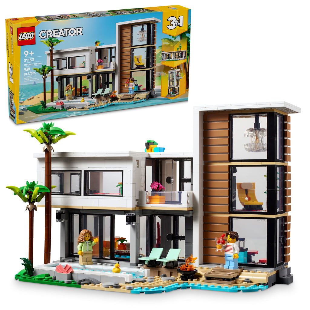 31153 LEGO Creator: Modern House product image 2, provided for visual reference and product detail review