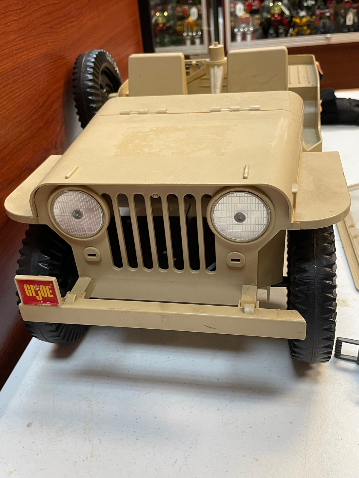 Desert Patrol Attack Jeep with Driver (Vintage 12” GI Joe, Hasbro) **Original** product image 34, provided for visual