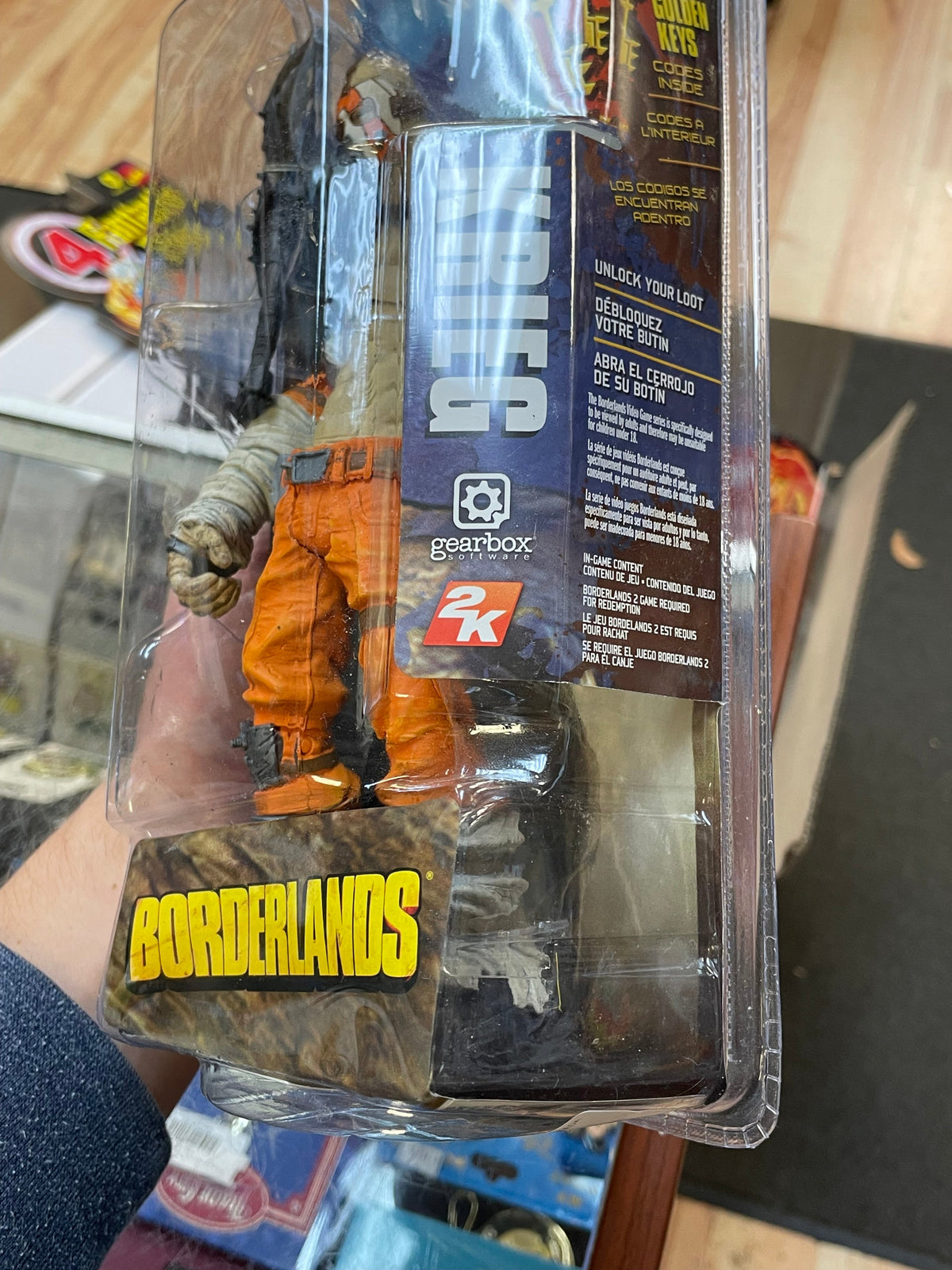 Krieg (McFarlane, Boarderlands) **SEALED** product image 6, provided for visual reference and product detail review
