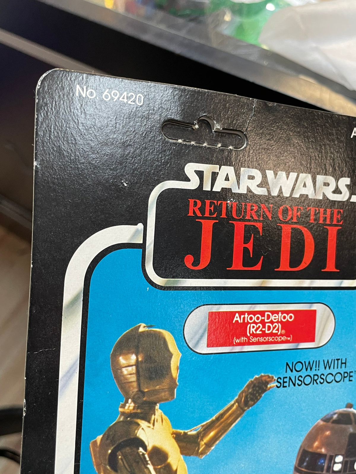 Sensorscope R2-D2 ROTJ 77 (Vintage Star Wars, Kenner) **SEALED** product image 13, provided for visual reference and product
