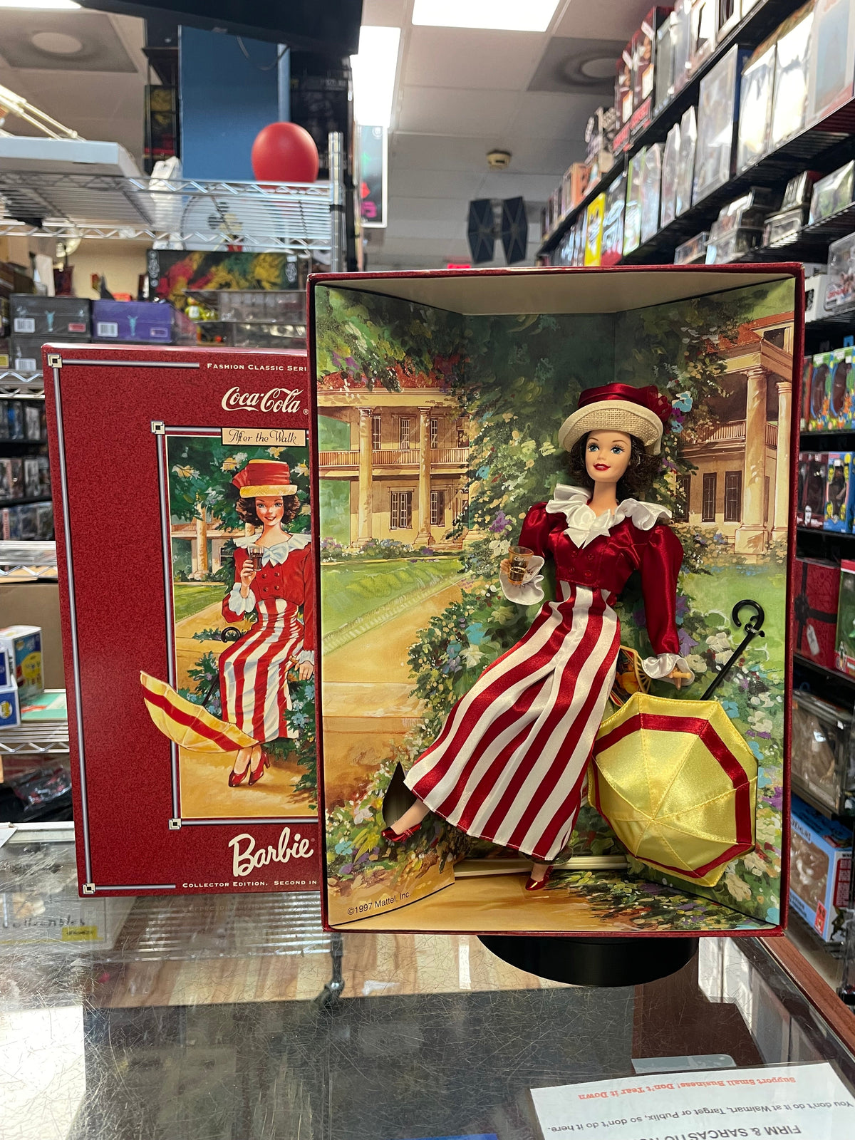 After the Walk Coca Cola #17341 (Vintage Barbie, Mattel) **SEALED** product image 1, provided for visual reference and