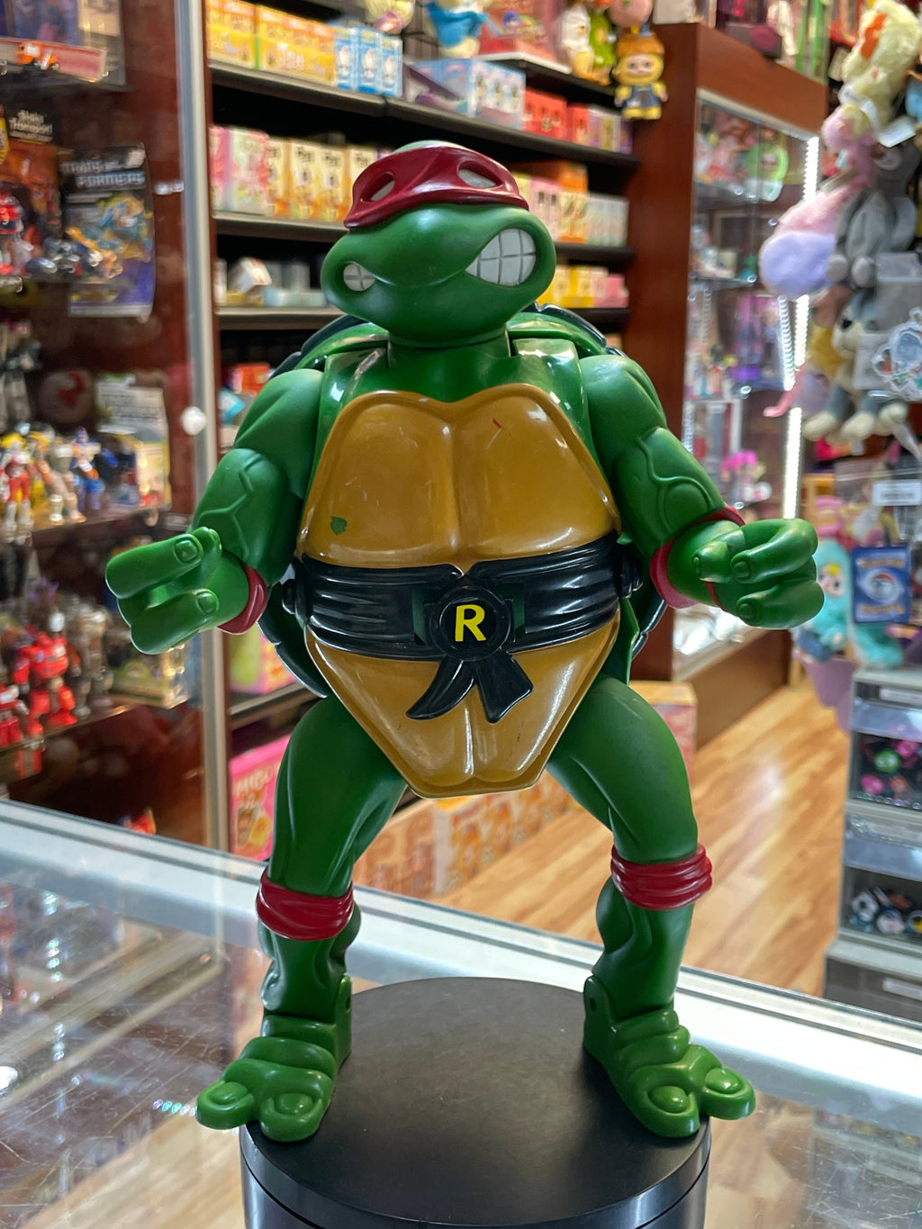 Giant Mutation Raphael (Vintage TMNT Ninja Turtles, Playmates) product image 1, provided for visual reference and product