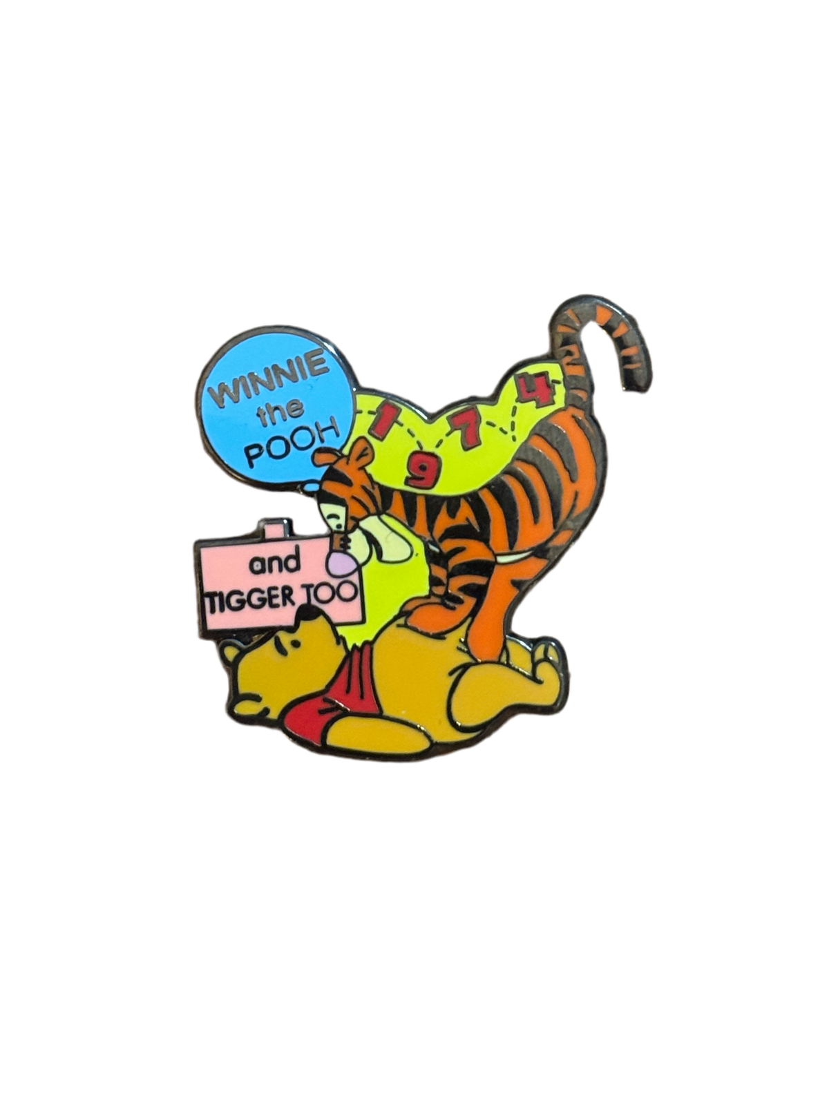Winnie the Pooh & Tiger 100 Years of Dreams Pin (Walt Disney World, Pin Traders) product image 1, provided for visual