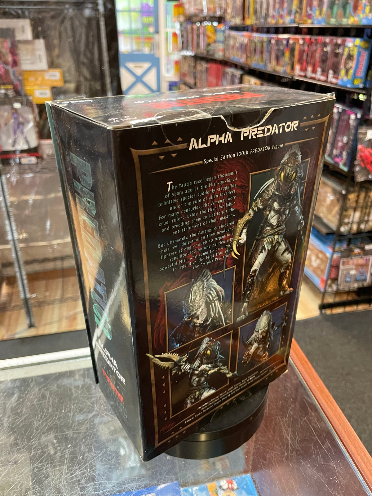 Alpha Predator -100th- (NECA, Predator) **SEALED** product image 7, provided for visual reference and product detail review