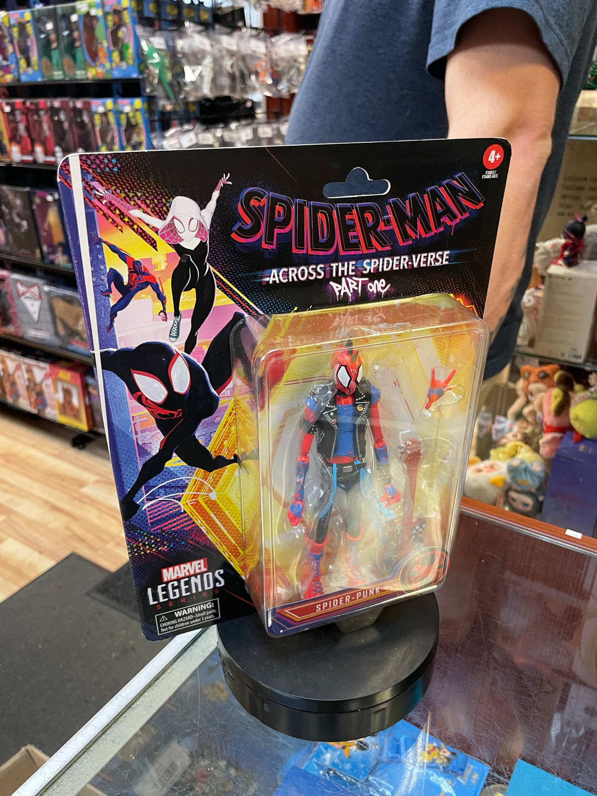 Spider-Punk -Spider Verse- (Marvel Legends, Hasbro) **SEALED** product image 2, provided for visual reference and product