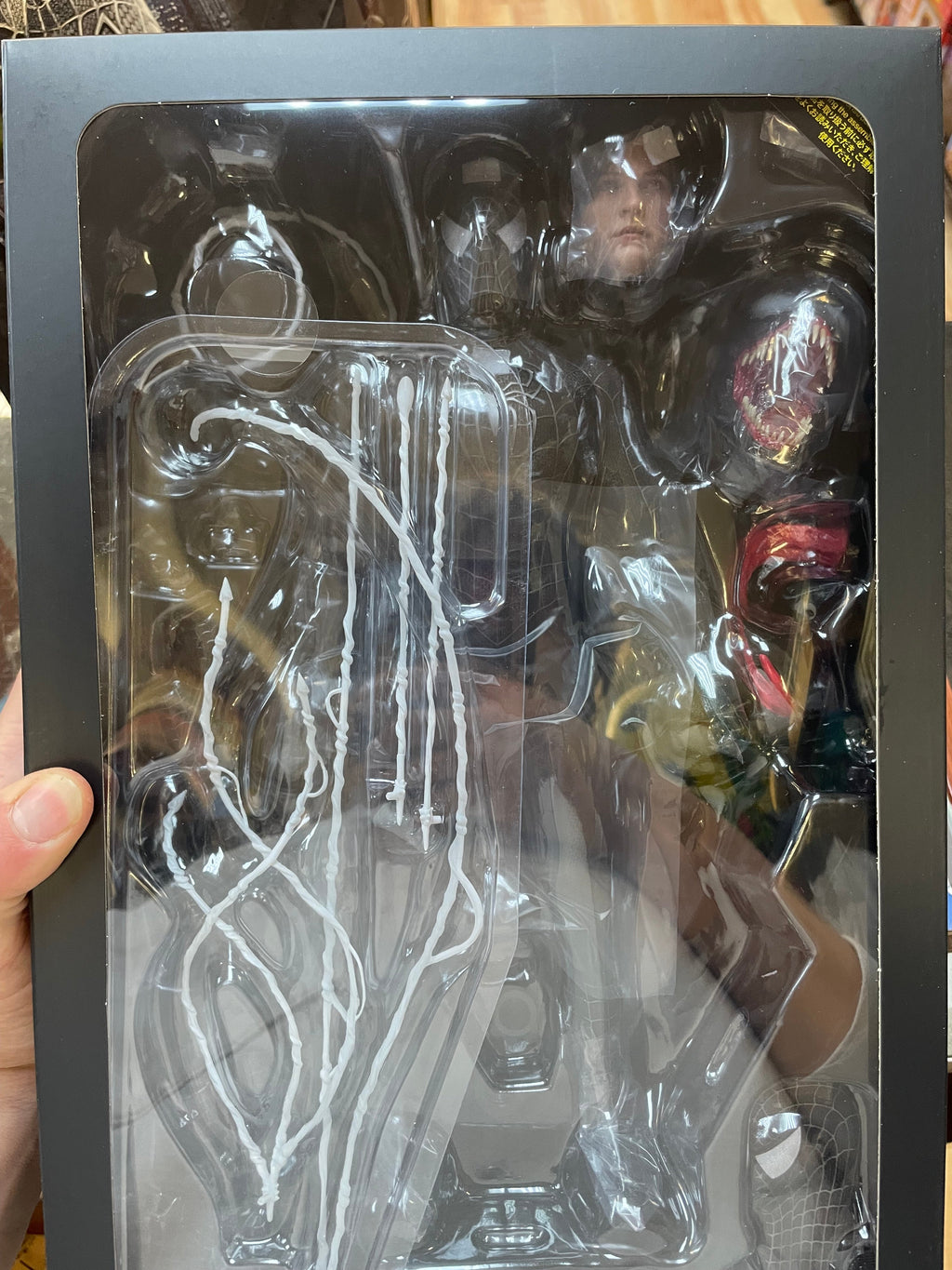 Spider-Man Black Suit 1/6 Scale MMS727 (Marvel, Spider-Man 3, Hot Toys) SEALED product image 3, provided for visual