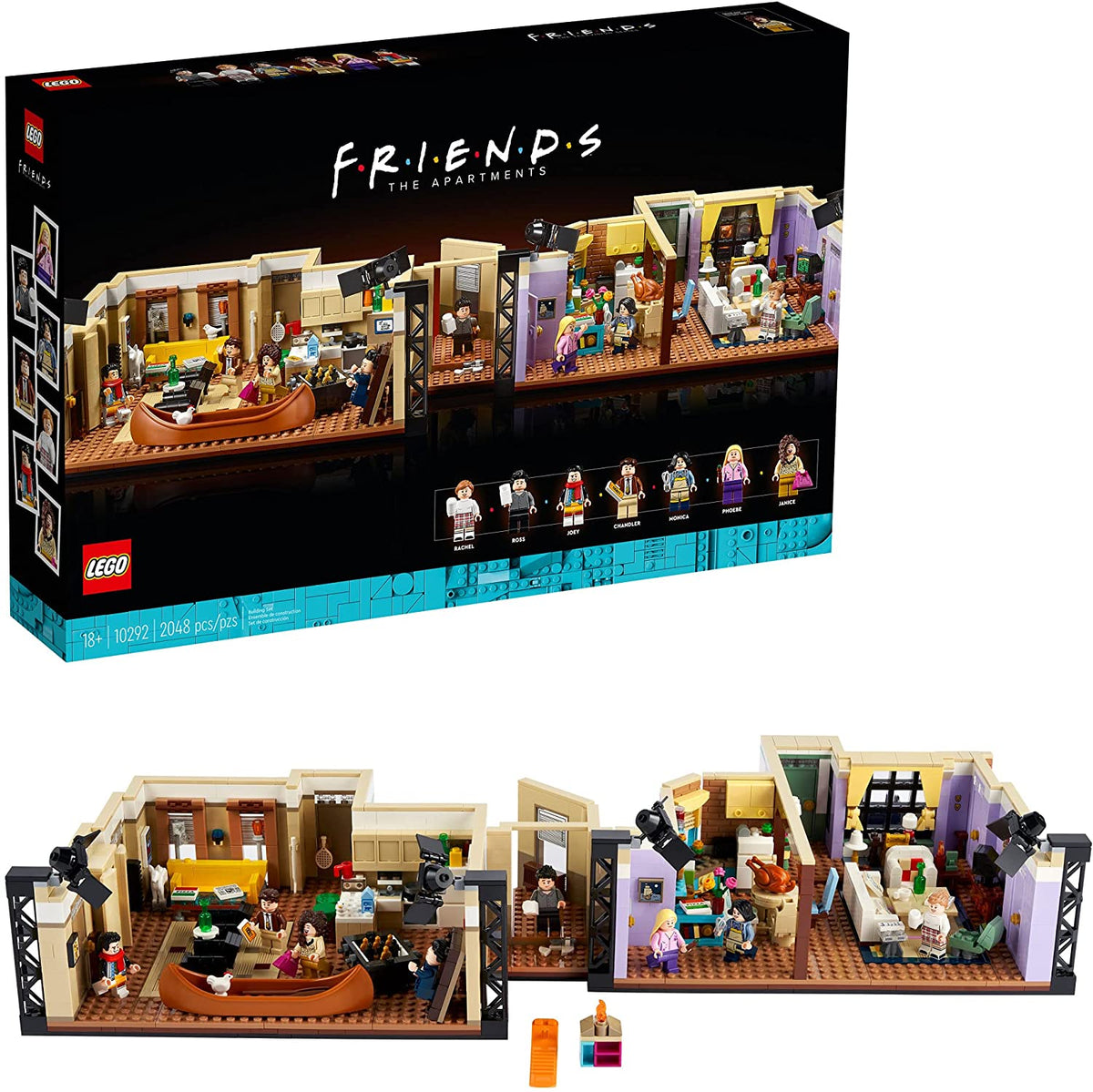 10292 The Friends Apartments (Retired) (Certified Complete) product image 1, provided for visual reference and product