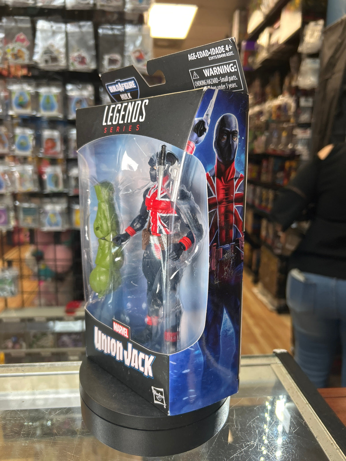 Union Jack -BAF Hulk- (Marvel Legends, Hasbro) *SEALED* product image 6, provided for visual reference and product detail