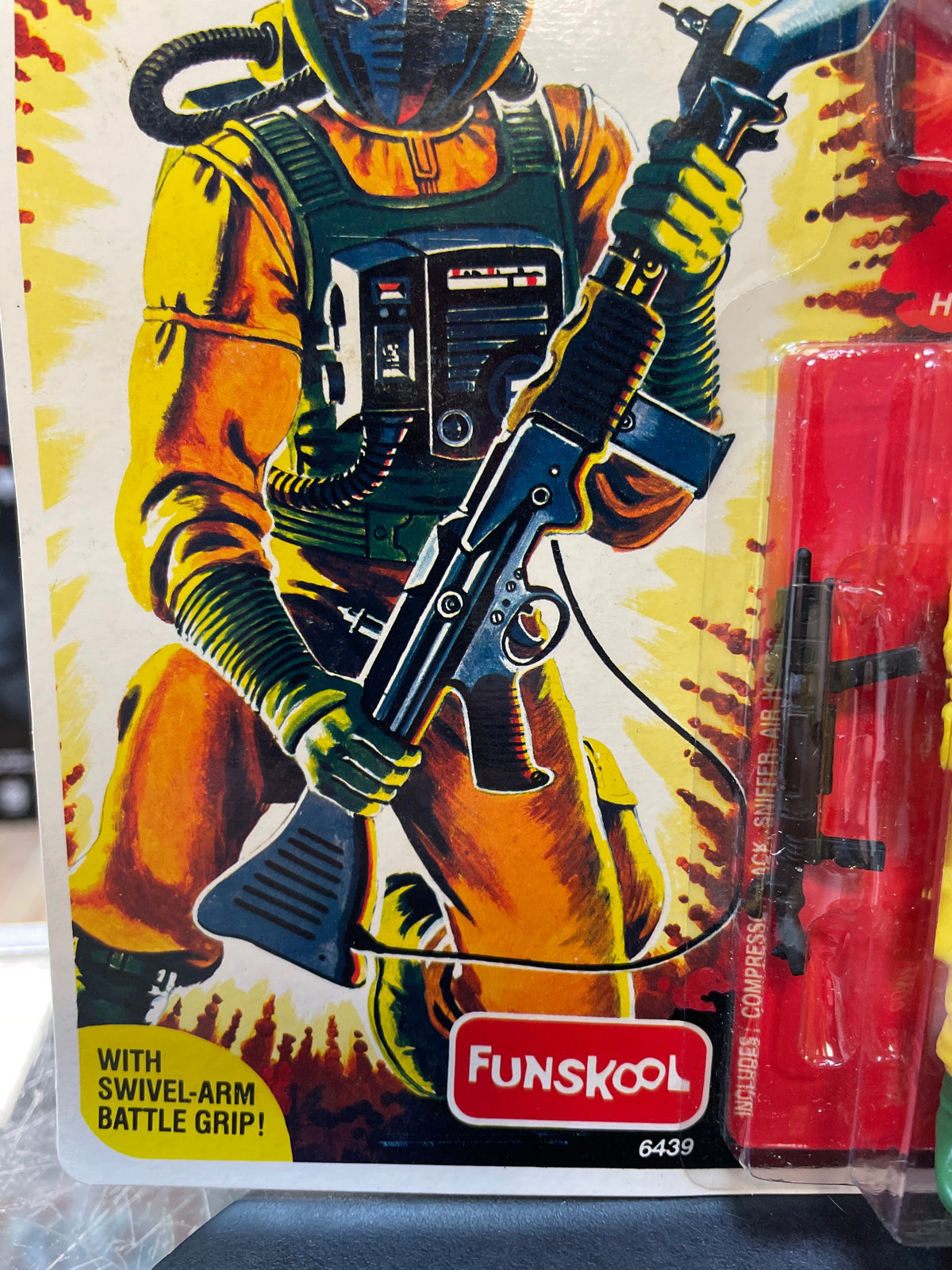 Airtight (Vintage GI Joe, Funskool) **SEALED** product image 2, provided for visual reference and product detail review