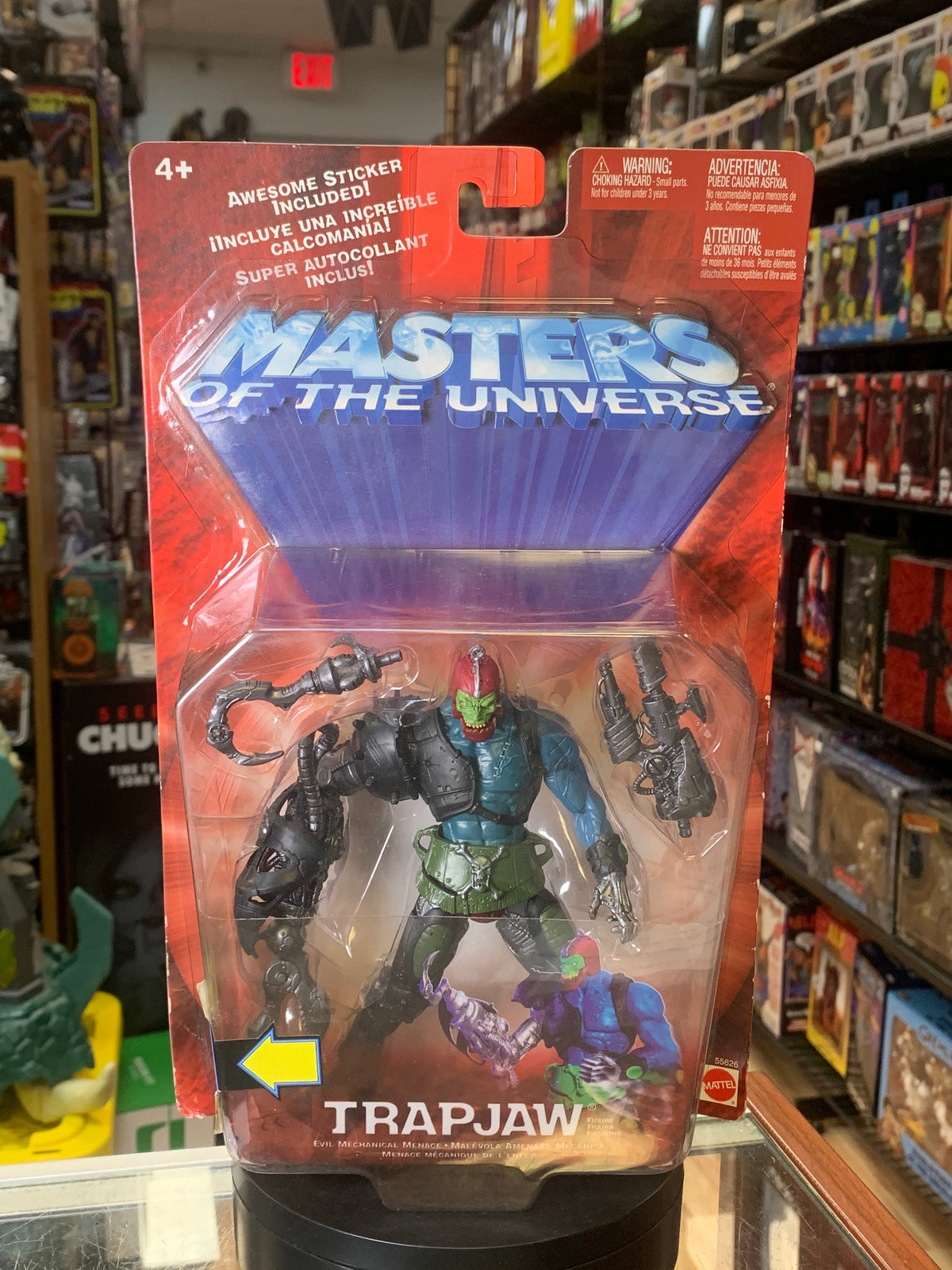 Trapjaw (Masters Of The Universe 200x, Mattel) **SEALED** product image 1, provided for visual reference and product detail