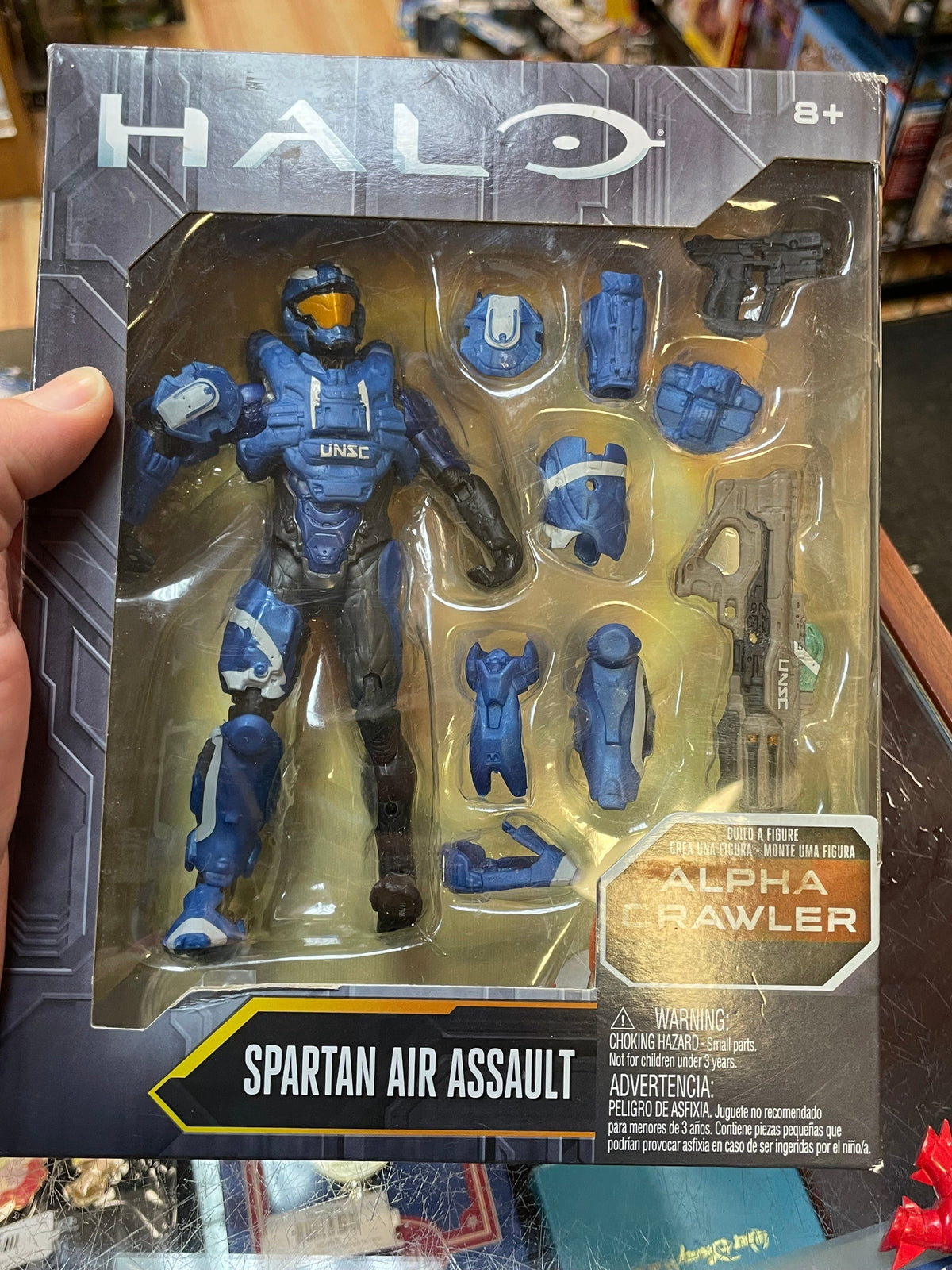 Spartan Air Assault (Halo, Mattel) **SEALED** product image 5, provided for visual reference and product detail review