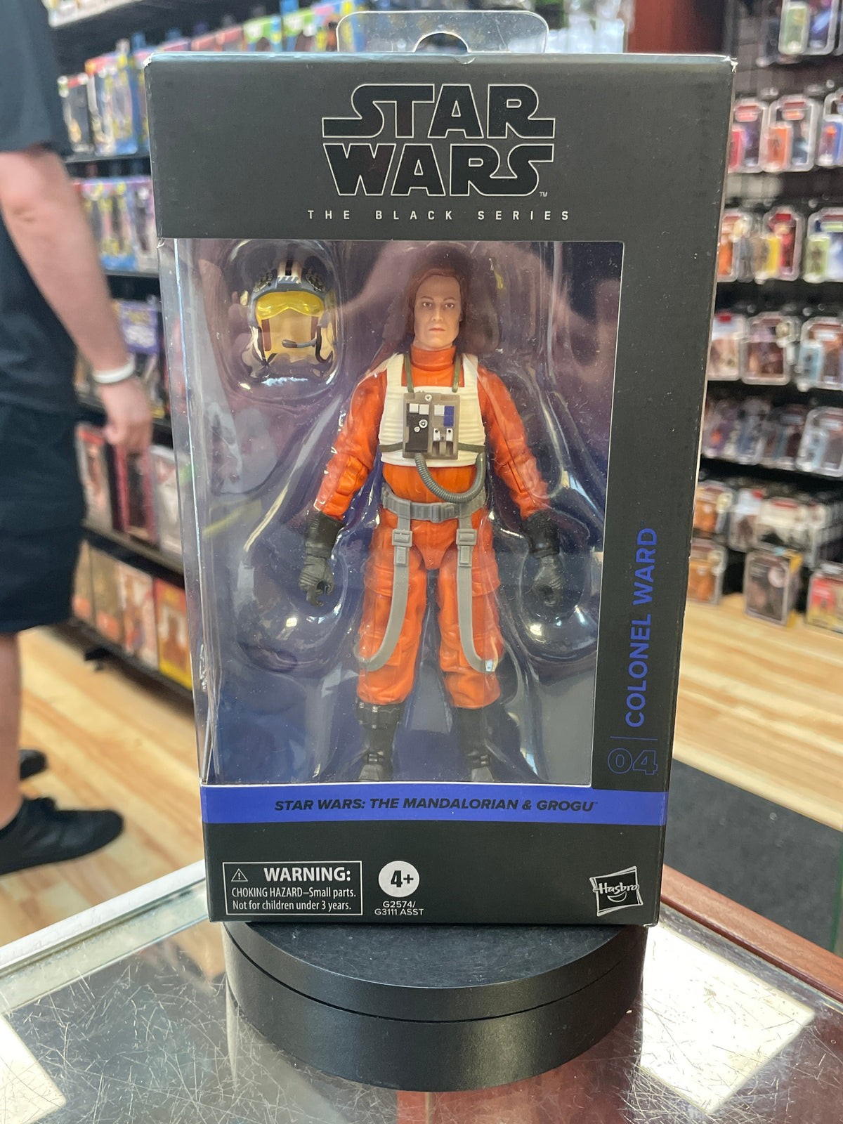 Colonel Ward (Star Wars Black Series, Hasbro) SEALED product image 1, provided for visual reference and product detail review