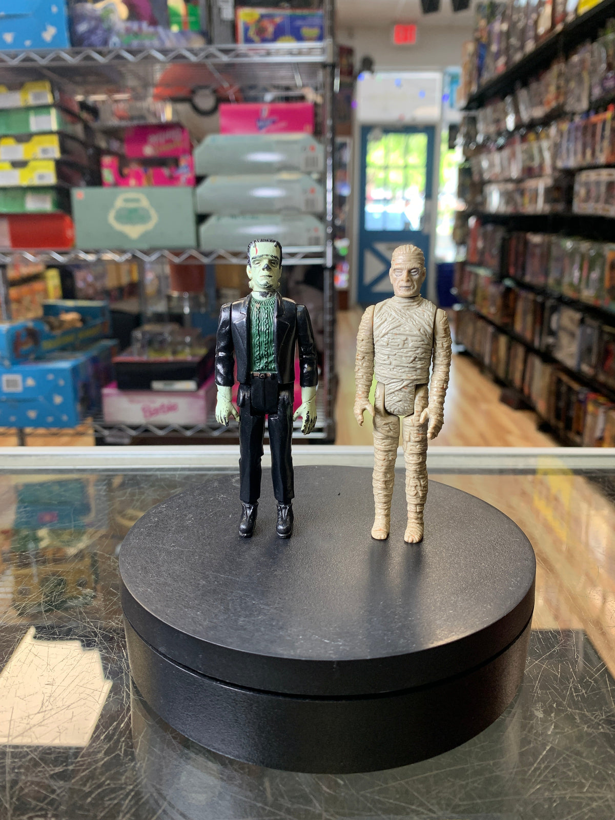 Frankenstein & Mummy (Vintage Universal Monster, Remco)**LOOSE** product image 2, provided for visual reference and product
