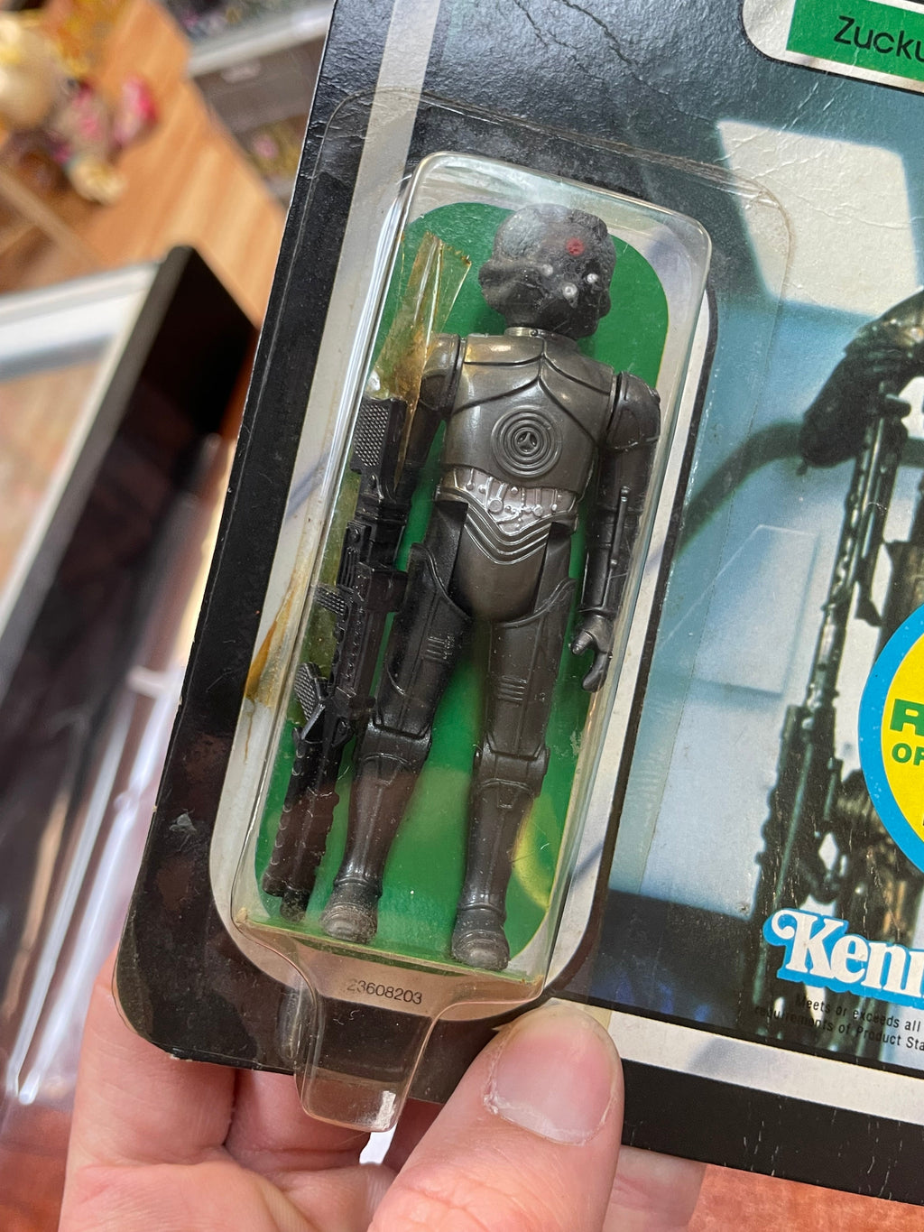 Zuckuss ESB 9507 (Vintage Star Wars, Kenner) **SEALED** product image 15, provided for visual reference and product detail