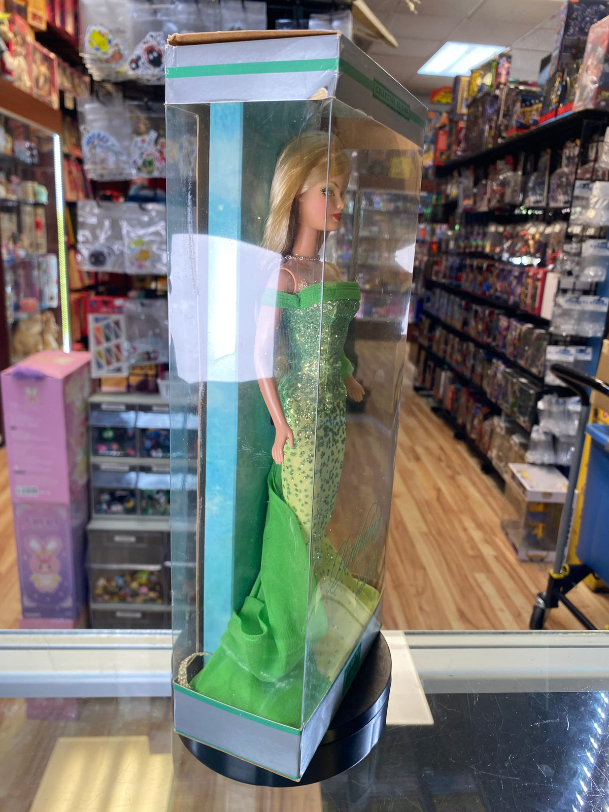 August Peridot Birthstone Collection #C5326 (Vintage Barbie, Mattel) SEALED product image 2, provided for visual reference