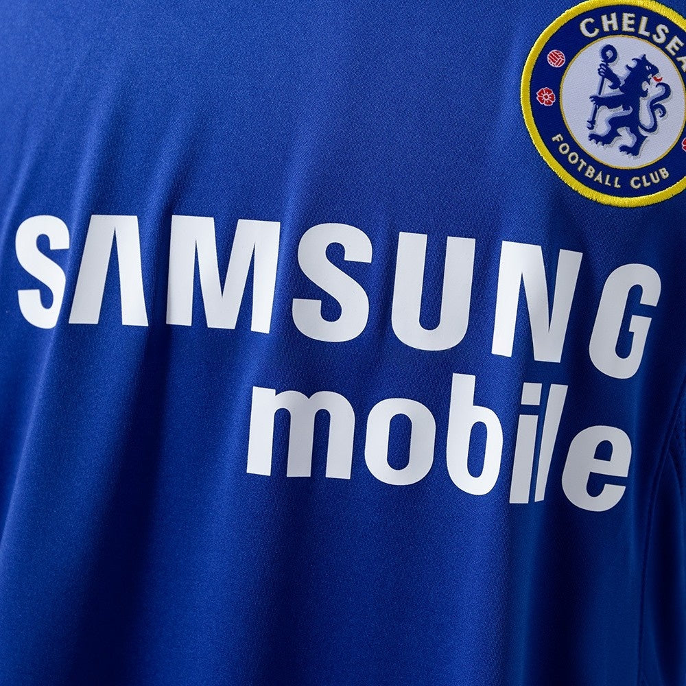 Chelsea Jersey 2006/07 Home Retro Football Kit product image 7
