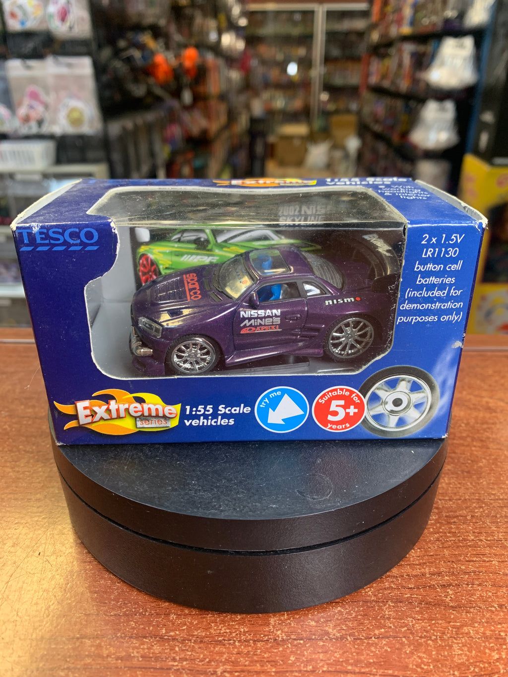 2002 Nissan Skyline GT-R 1/55 Scale (Extreme Scale Diecast, Kentoys) NEW product image 1, provided for visual reference and