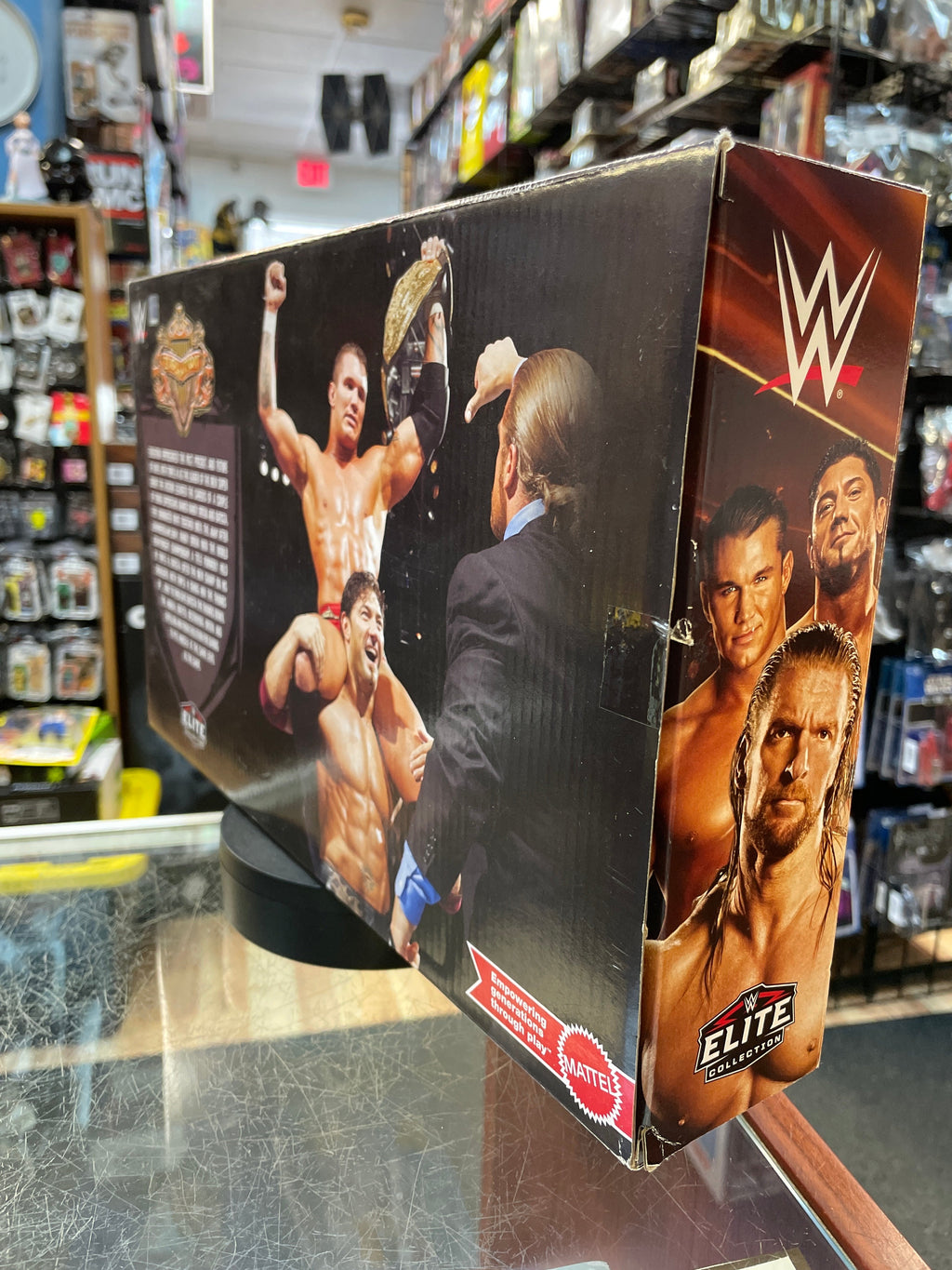 Batista, Triple H, & Randy orton (Mattel, WWE Elite) **COMPLETE** product image 3, provided for visual reference and product