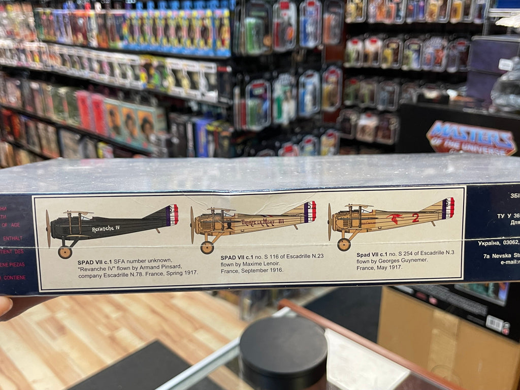 SPAD VII c.1 World War 1 Plane 1:32 #604 (Roden, Model Kit) SEALED product image 10, provided for visual reference and