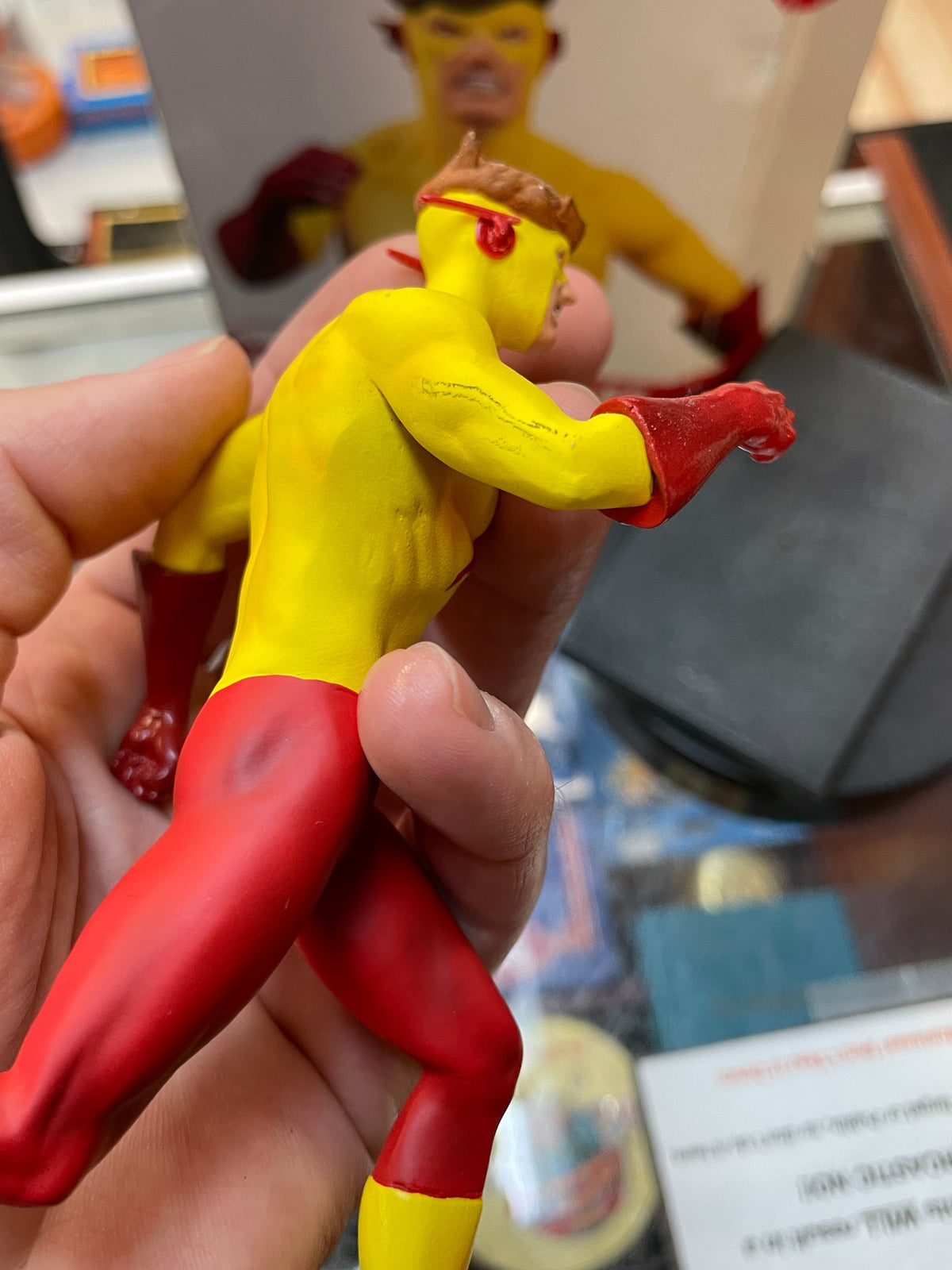 Kid Flash 6” Statue (DC Collectibles, DC Direct, The New Teen Titans) COMPLETE product image 10, provided for visual