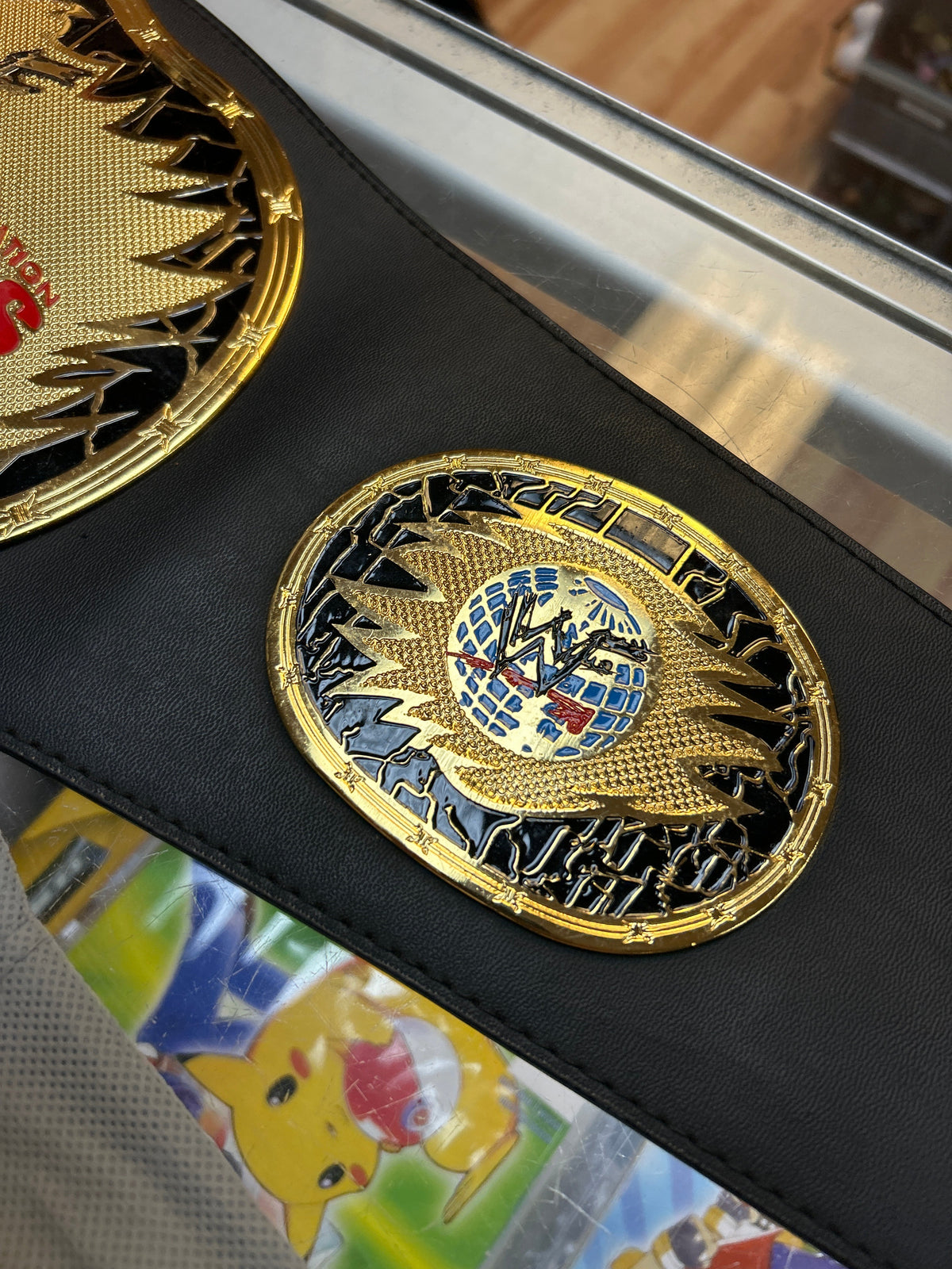 Womans Championship Belt with Bag (Vintage WWF, Figures Toy Company) product image 2, provided for visual reference and