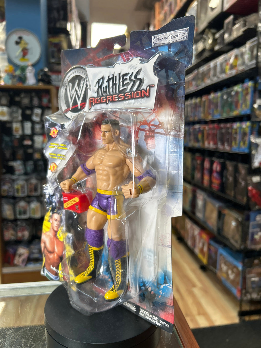 John Cena -Ruthless Aggression- (Vintage WWE, Jakks) **SEALED** product image 6, provided for visual reference and product
