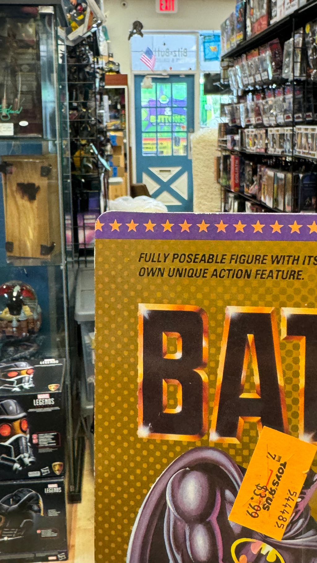 Batman 89 Bat-Rope (Vintage Batman, Toy Biz) Sealed product image 3, provided for visual reference and product detail review