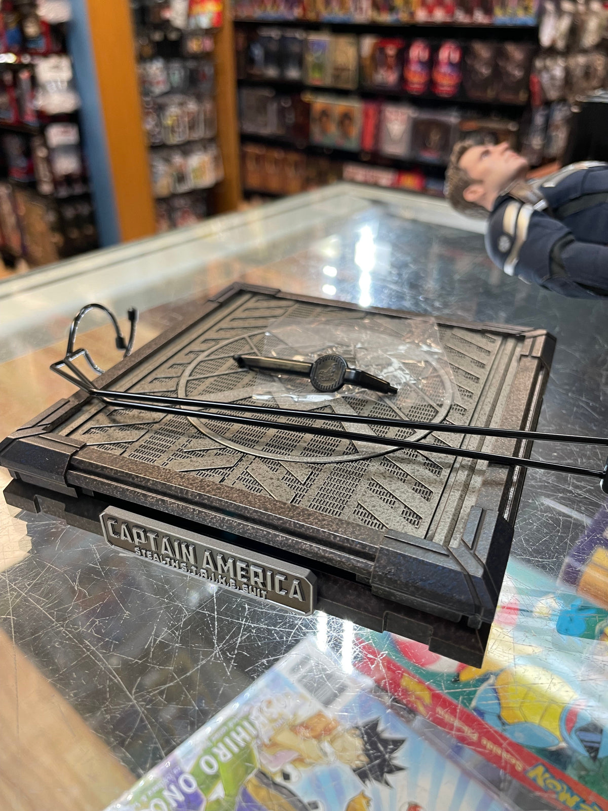 Captain America Stealth Suit 2.0 MMS783 (Captain America The Winter Soldier, Marvel, Hot Toys) **COMPLETE** product image