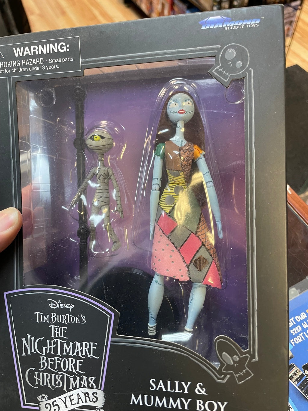 Sally & Mummy Boy (Nightmare Before Christmas, DST) *SEALED* product image 3, provided for visual reference and product