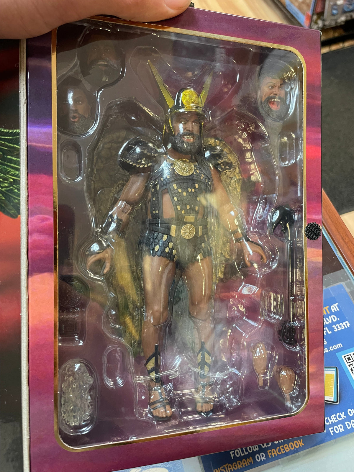 Prince Vultan (NECA, Flash Gordon) **SEALED** product image 2, provided for visual reference and product detail review