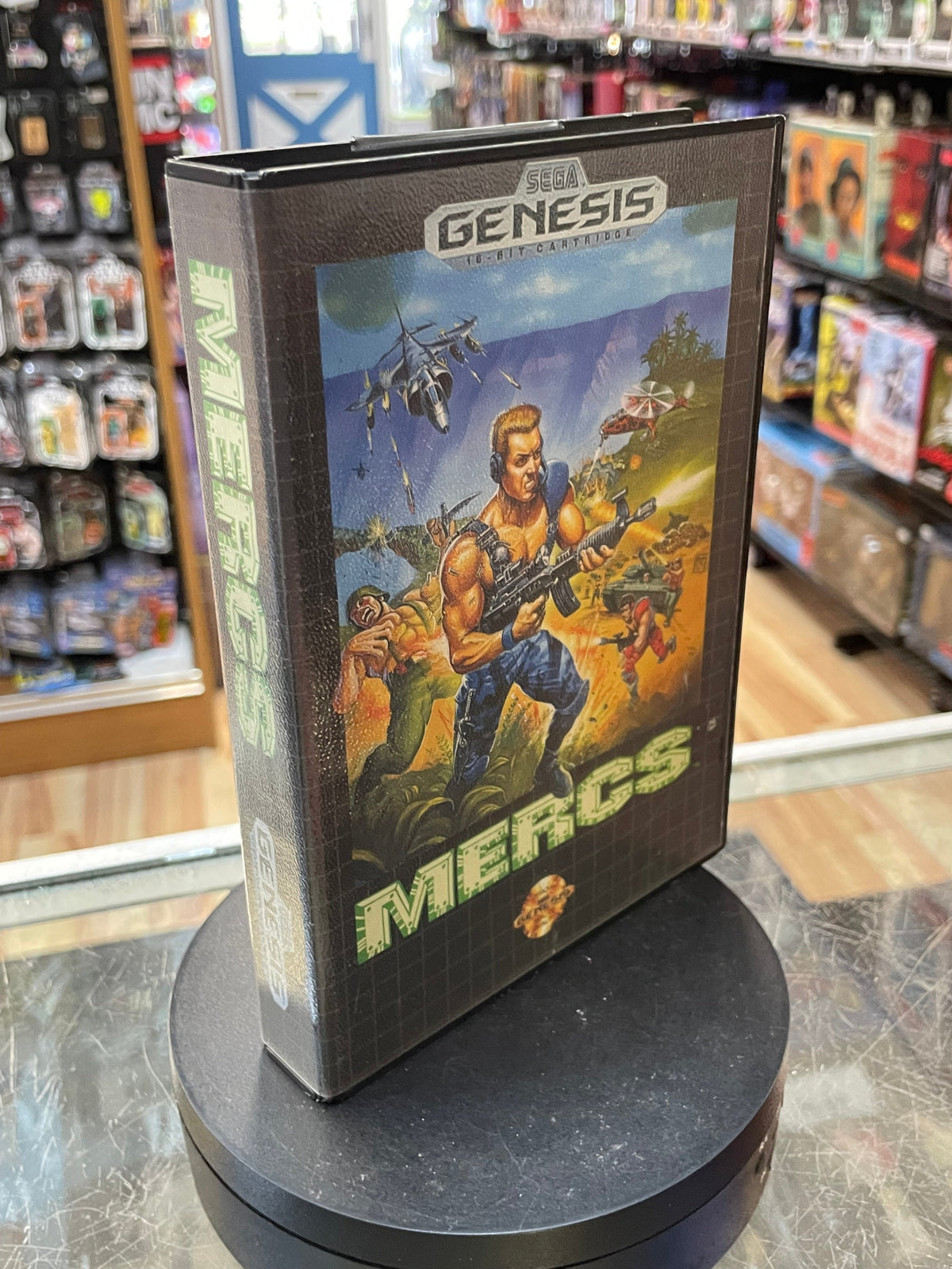 Mercs (Sega Genesis, Vintage Video Games) COMPLETE product image 9, provided for visual reference and product detail review