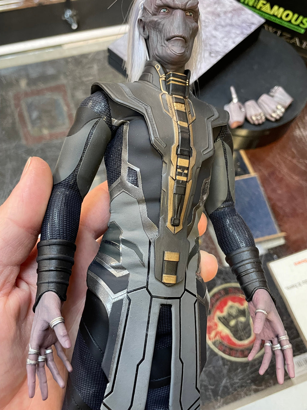 Space Wizard (Ebony Maw) IF-001 (Infamous 1/6th Scale, Avengers Endgame) OPEN BOX product image 5, provided for visual