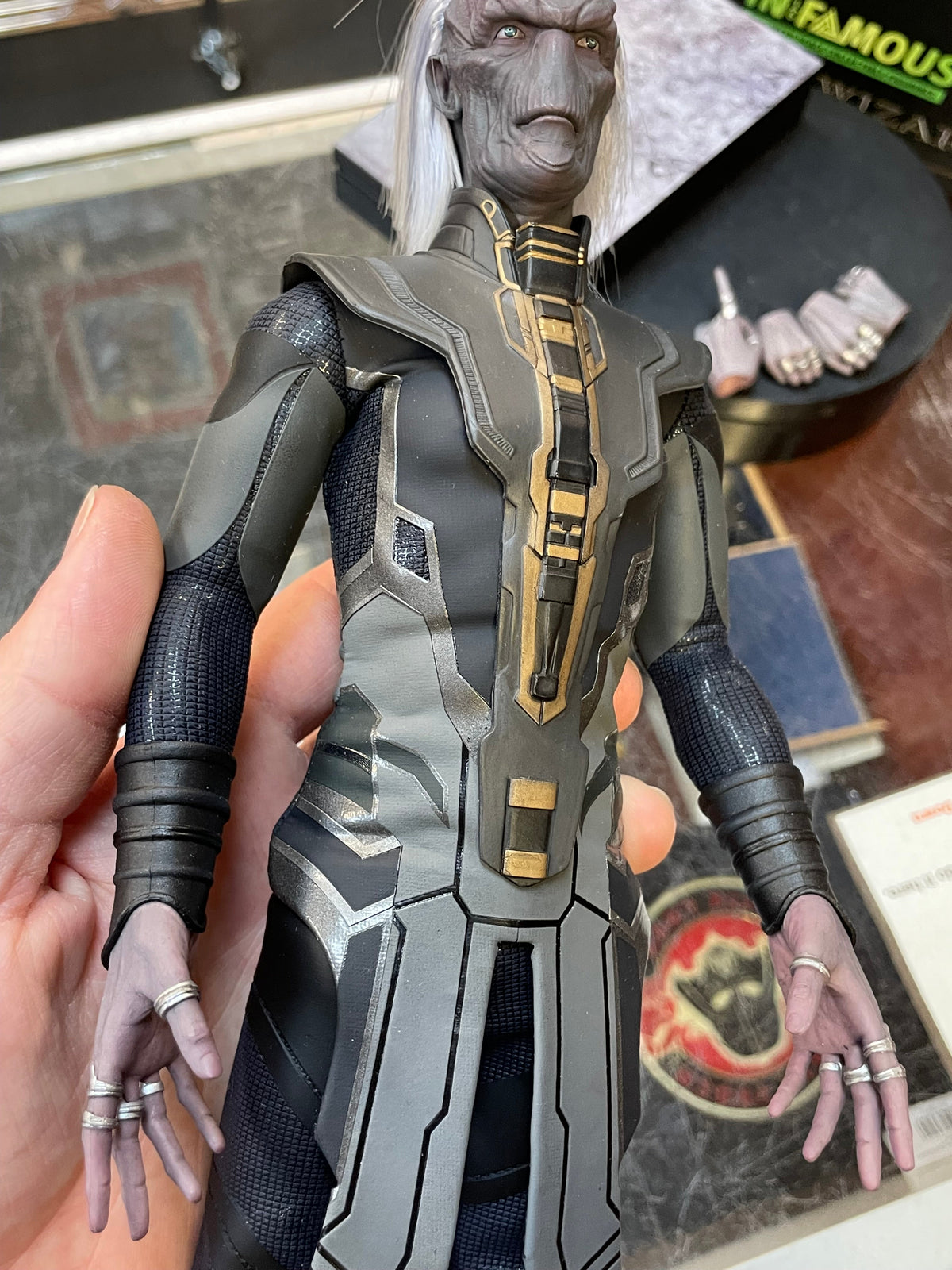 Space Wizard (Ebony Maw) IF-001 (Infamous 1/6th Scale, Avengers Endgame) OPEN BOX product image 5, provided for visual
