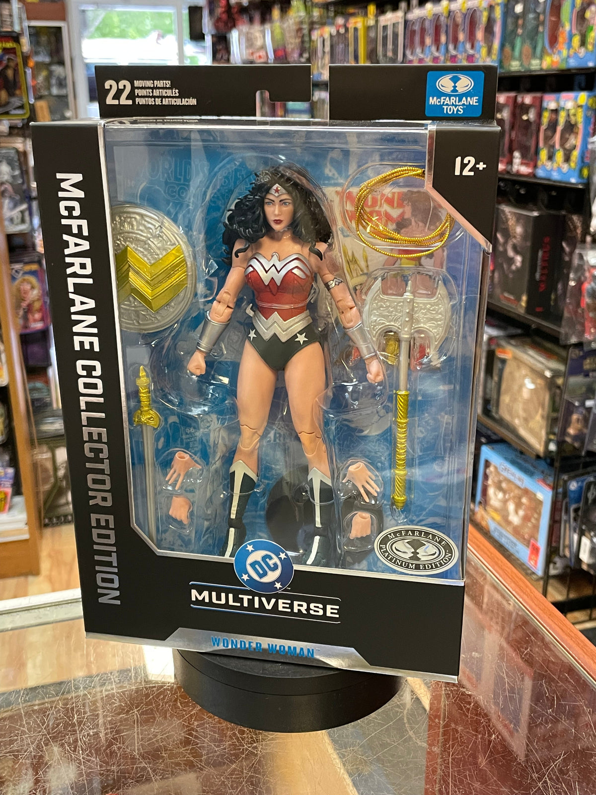 Wonder Woman Collector Edition (DC Multiverse, McFarlane) *CHASE* product image 1, provided for visual reference and product
